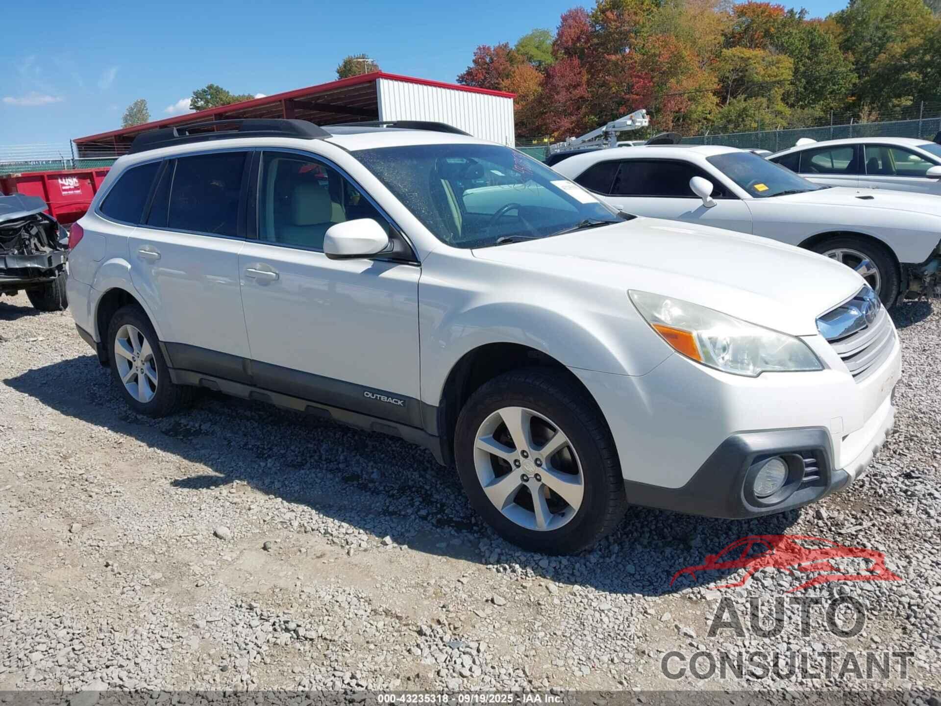 SUBARU OUTBACK 2014 - 4S4BRCLC9E3249212