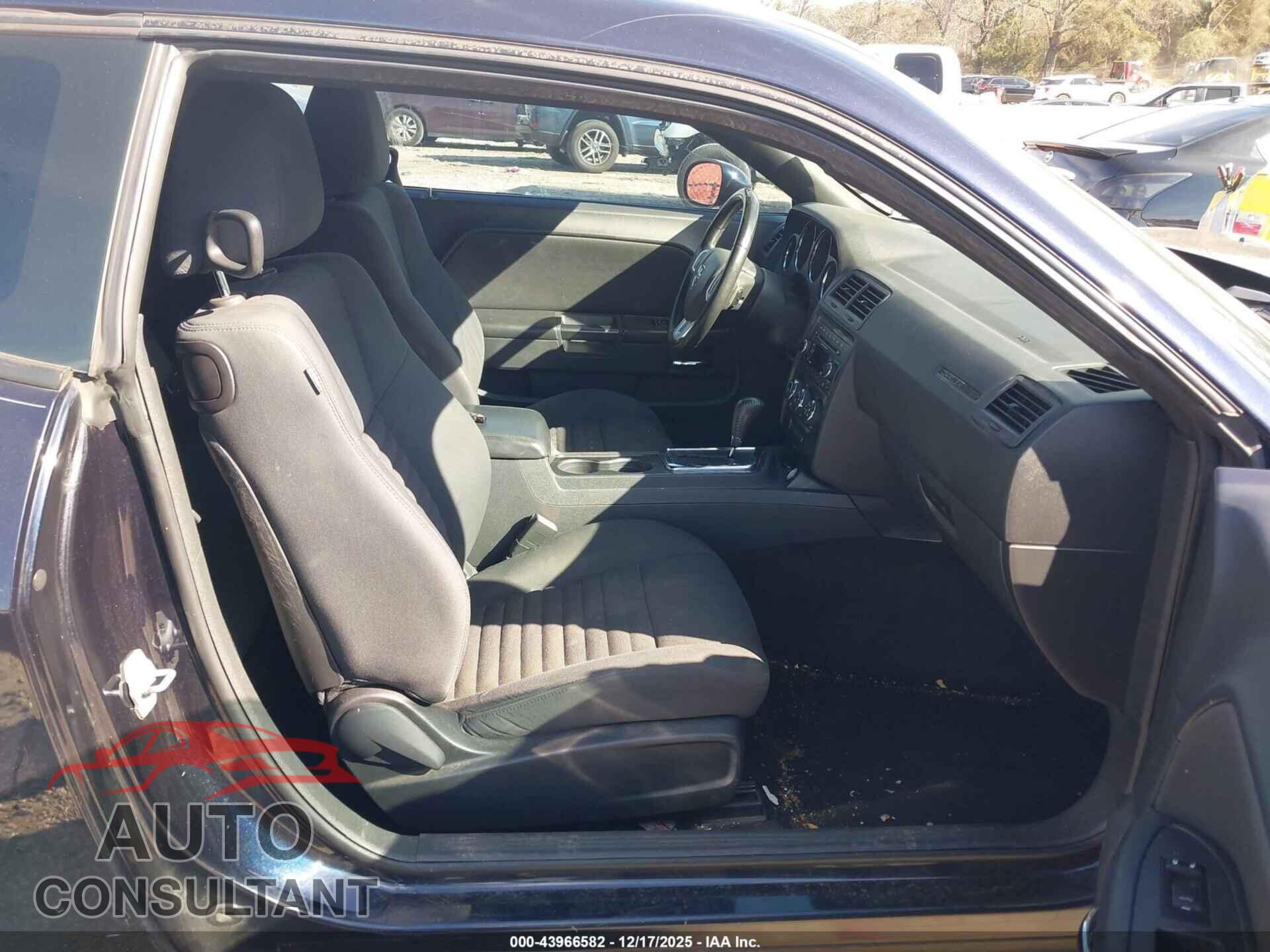 DODGE CHALLENGER 2012 - 2C3CDYAG5CH280854