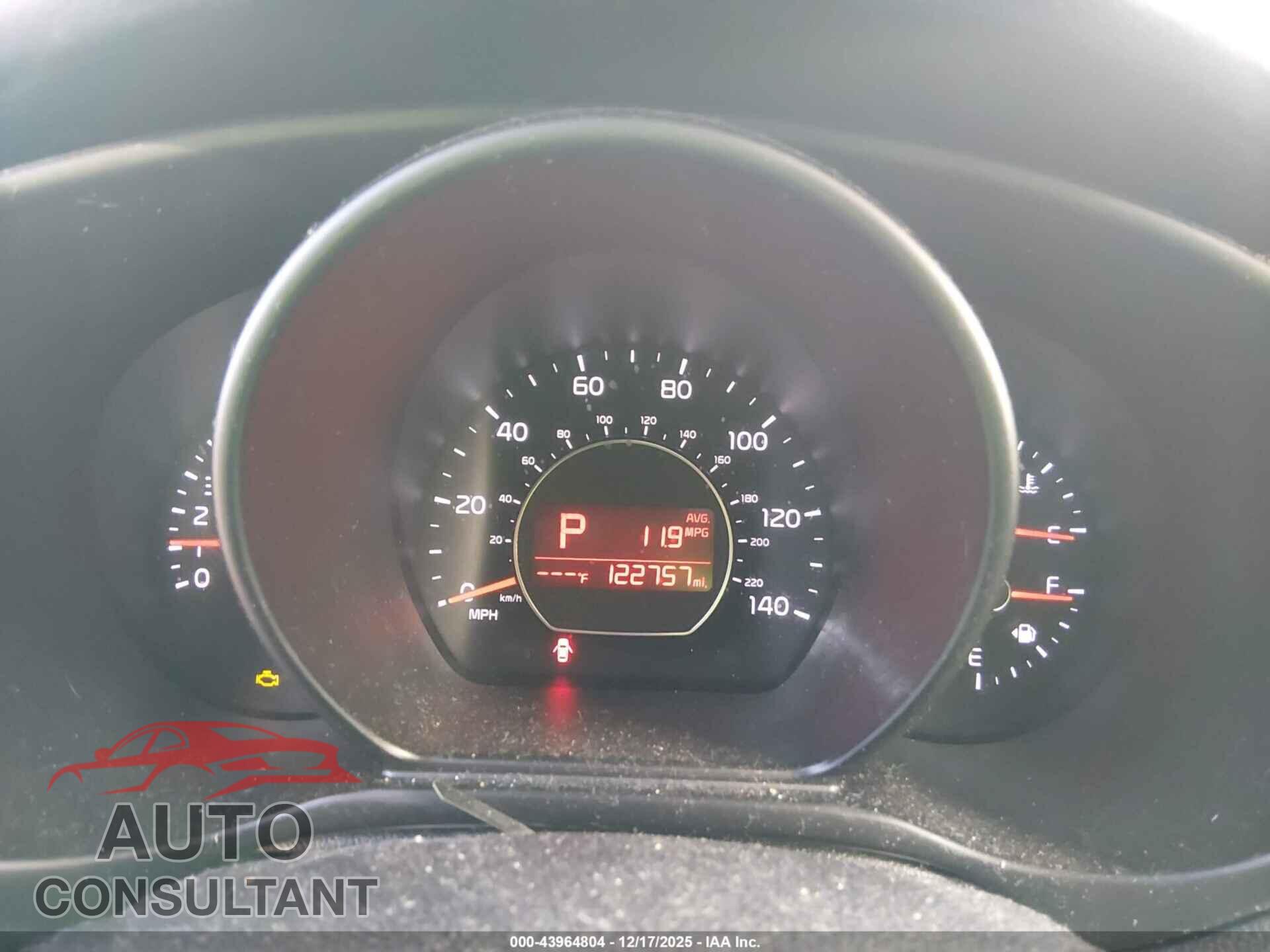 KIA SOUL 2014 - KNDJP3A59E7733562