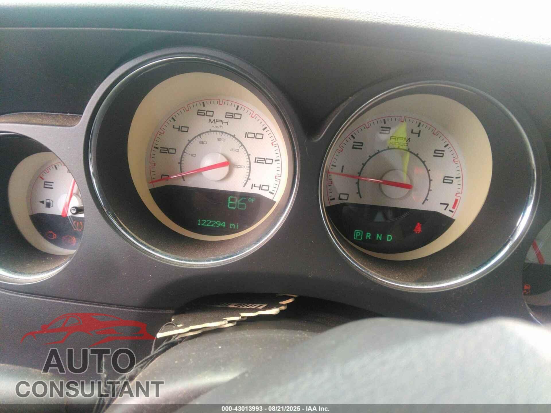 DODGE CHALLENGER 2012 - 2C3CDYAG9CH262504