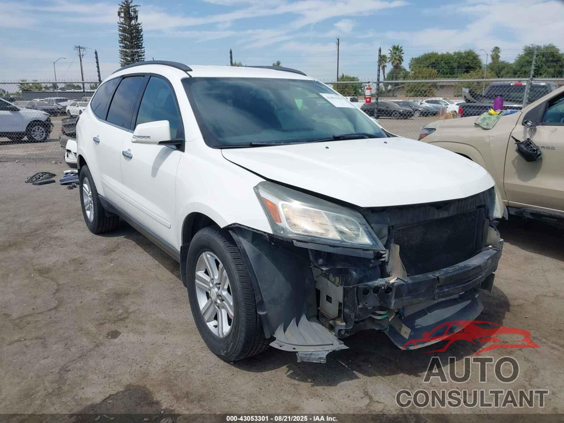 CHEVROLET TRAVERSE 2014 - 1GNKRGKD2EJ321862
