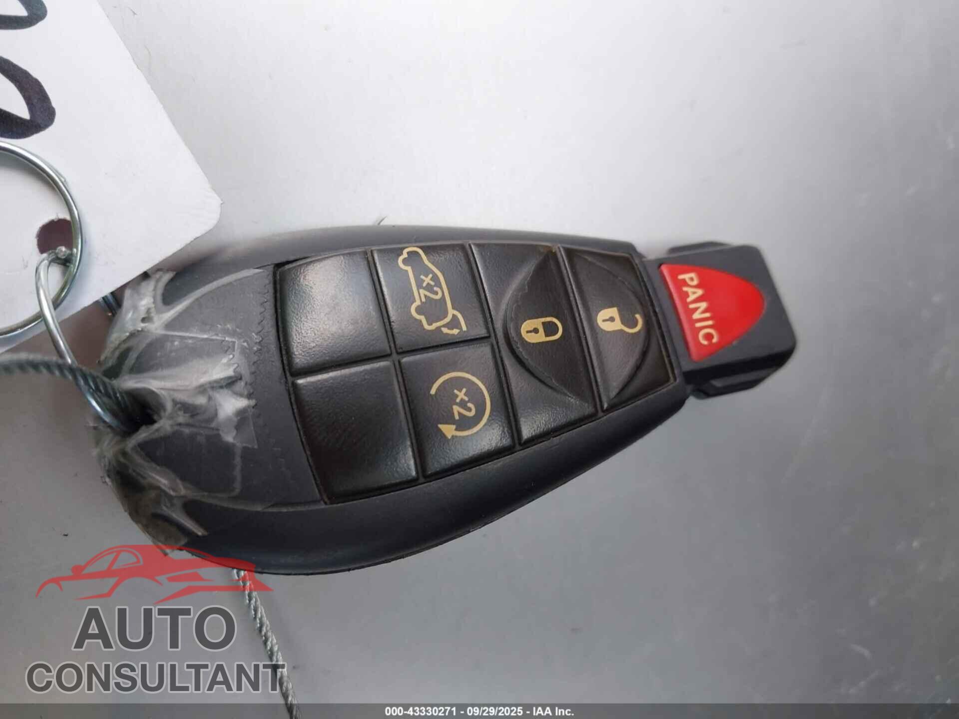 DODGE DURANGO 2011 - 1D4RD4GG3BC680339