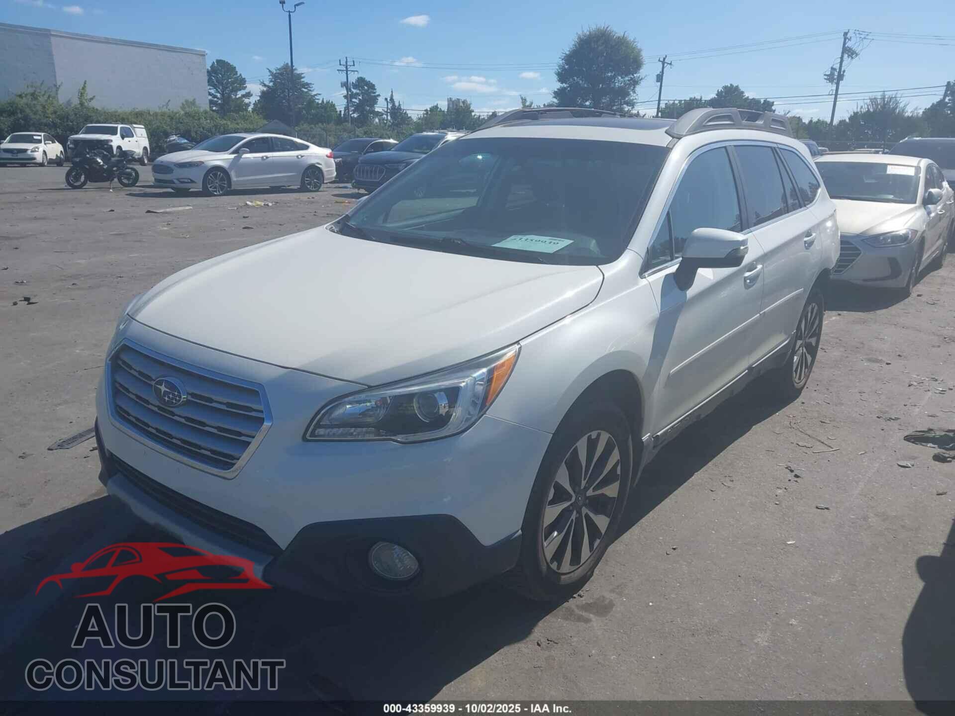 SUBARU OUTBACK 2015 - 4S4BSALC9F3220366