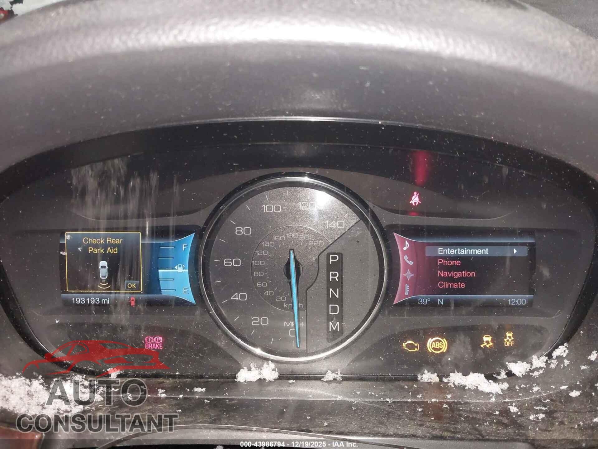 FORD EDGE 2011 - 2FMDK3KC4BBB62490