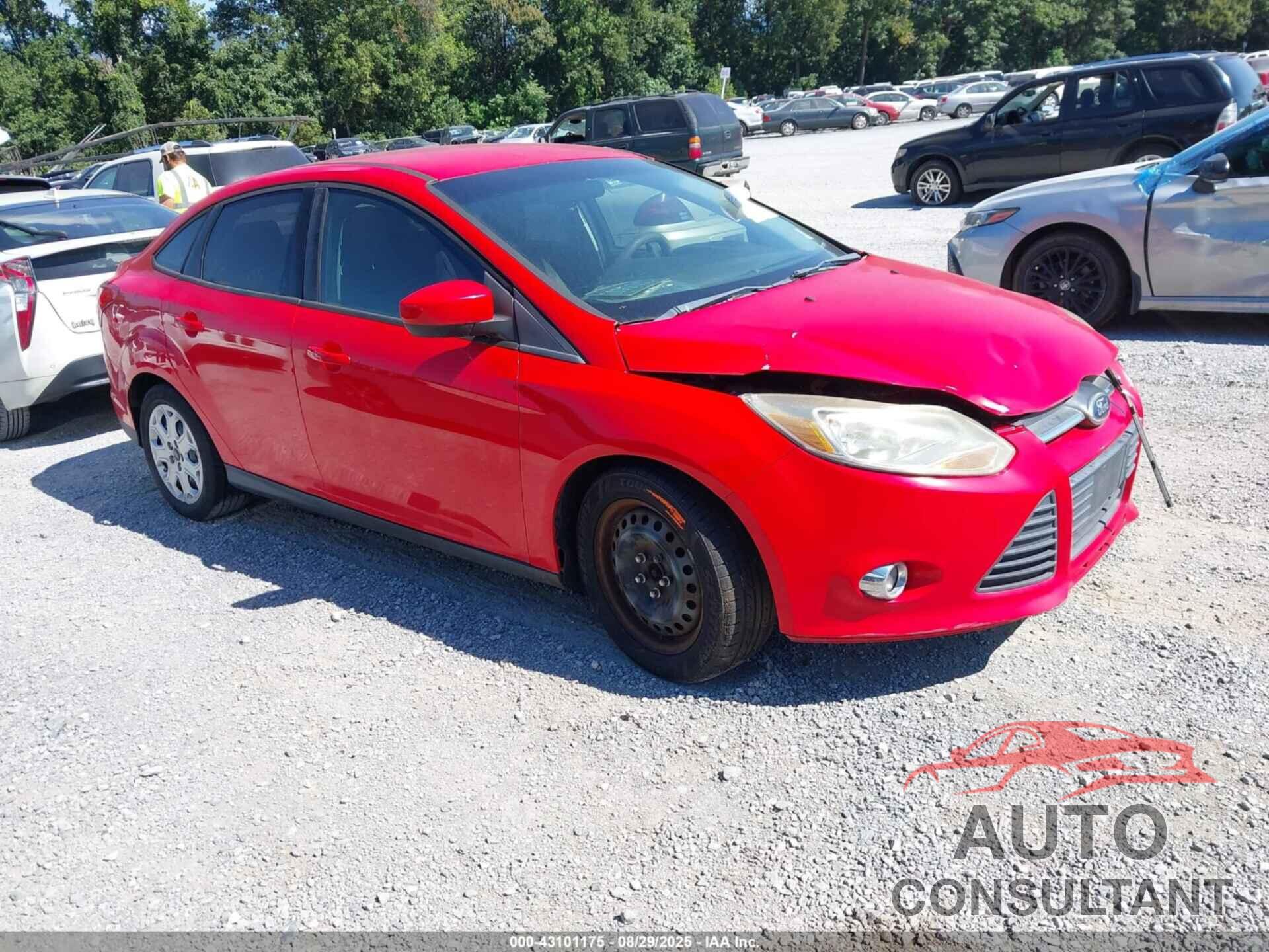 FORD FOCUS 2012 - 1FAHP3F2XCL386461