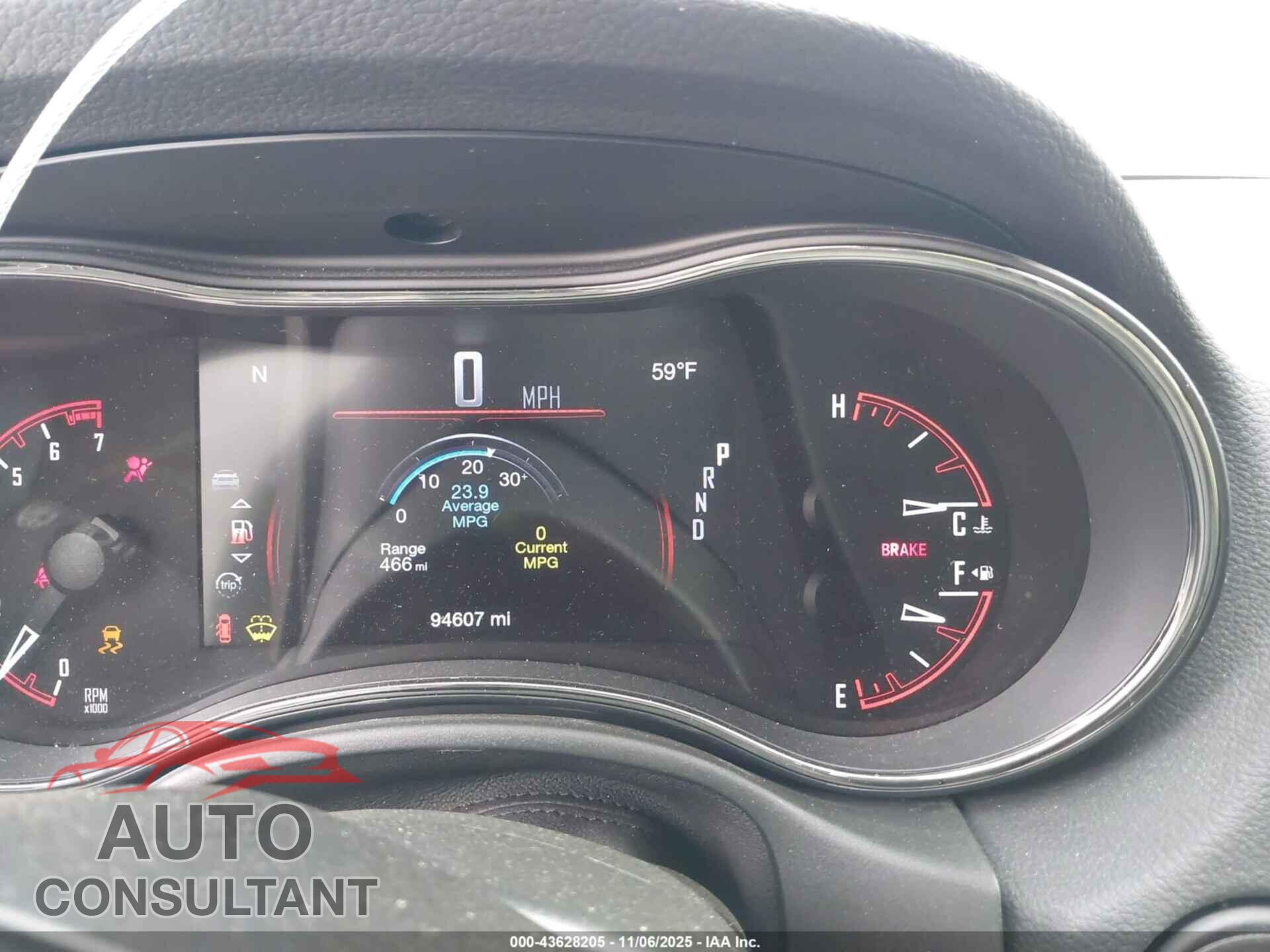 DODGE DURANGO 2019 - 1C4RDJDG0KC845800