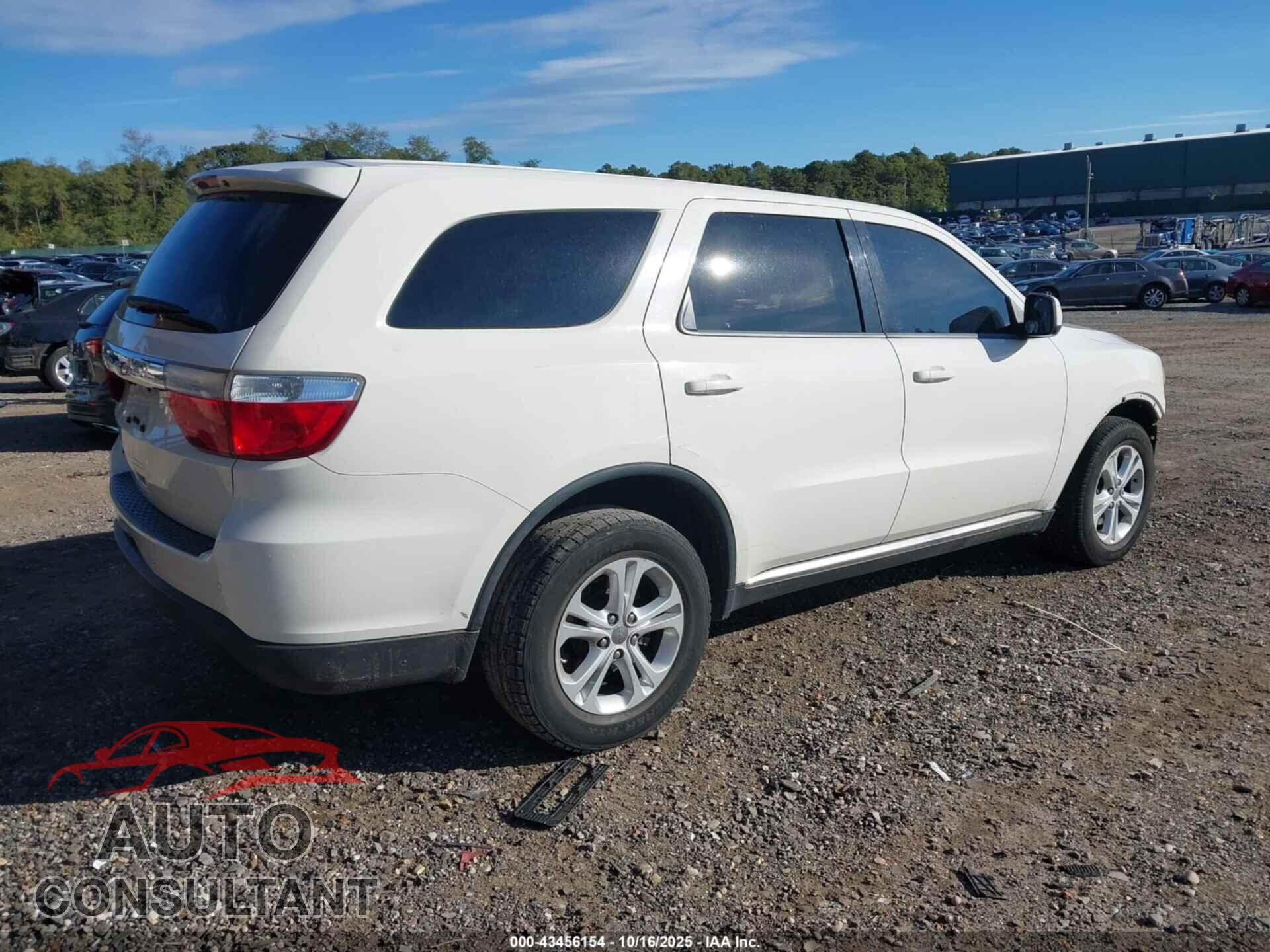 DODGE DURANGO 2012 - 1C4RDHAG0CC358515