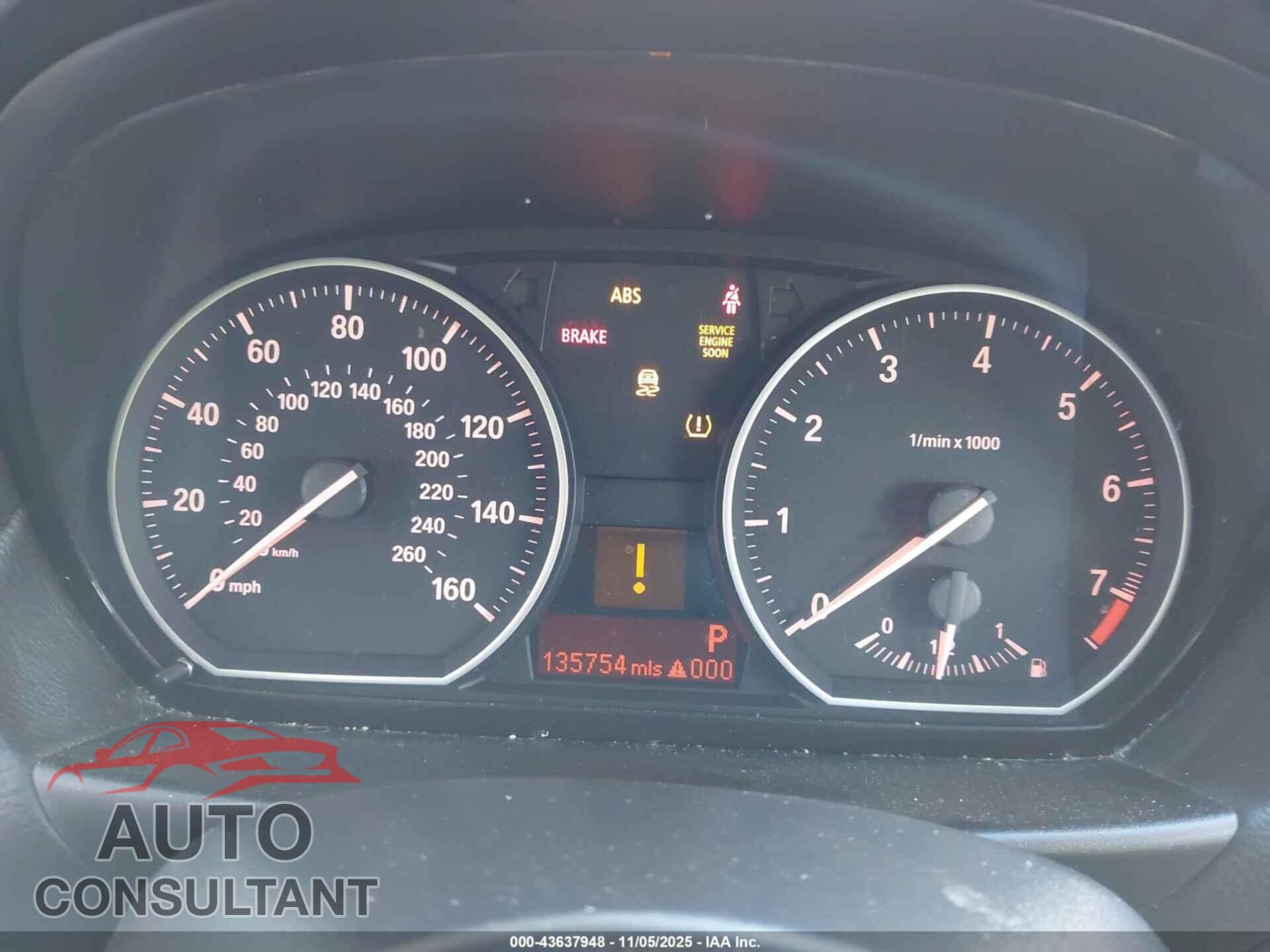 BMW 128I 2013 - WBAUP9C52DVS94371
