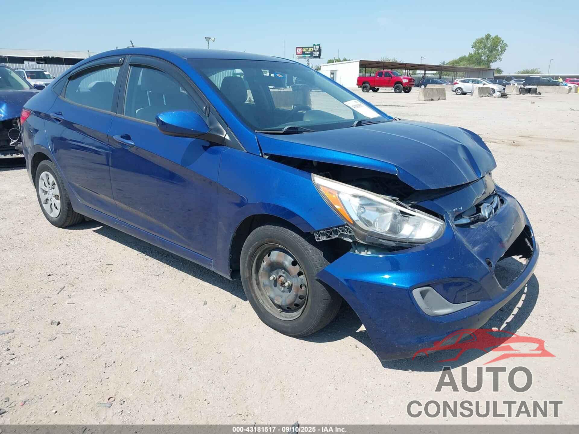 HYUNDAI ACCENT 2016 - KMHCT4AE4GU975864