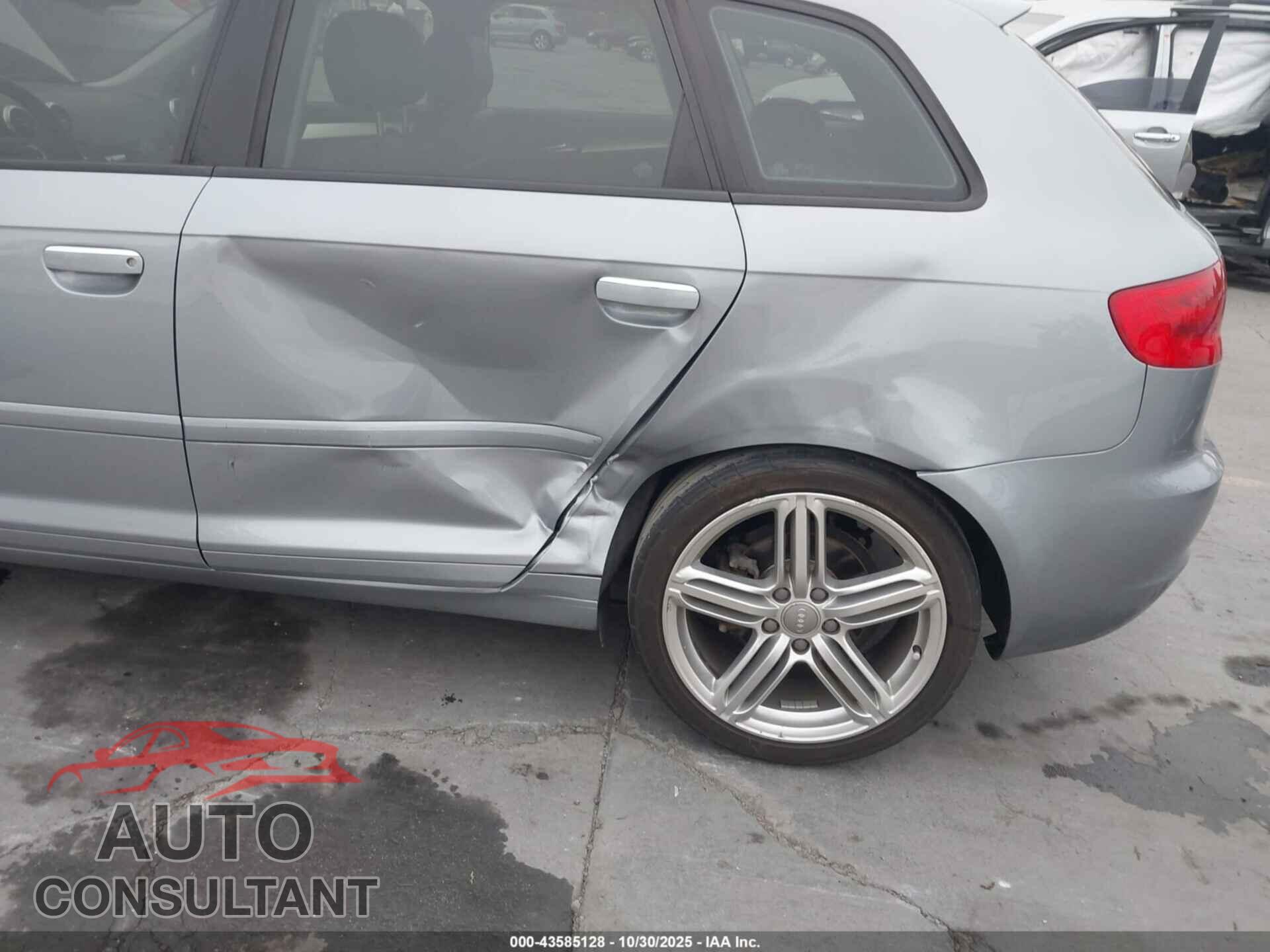 AUDI A3 2012 - WAUKEAFM9CA124712