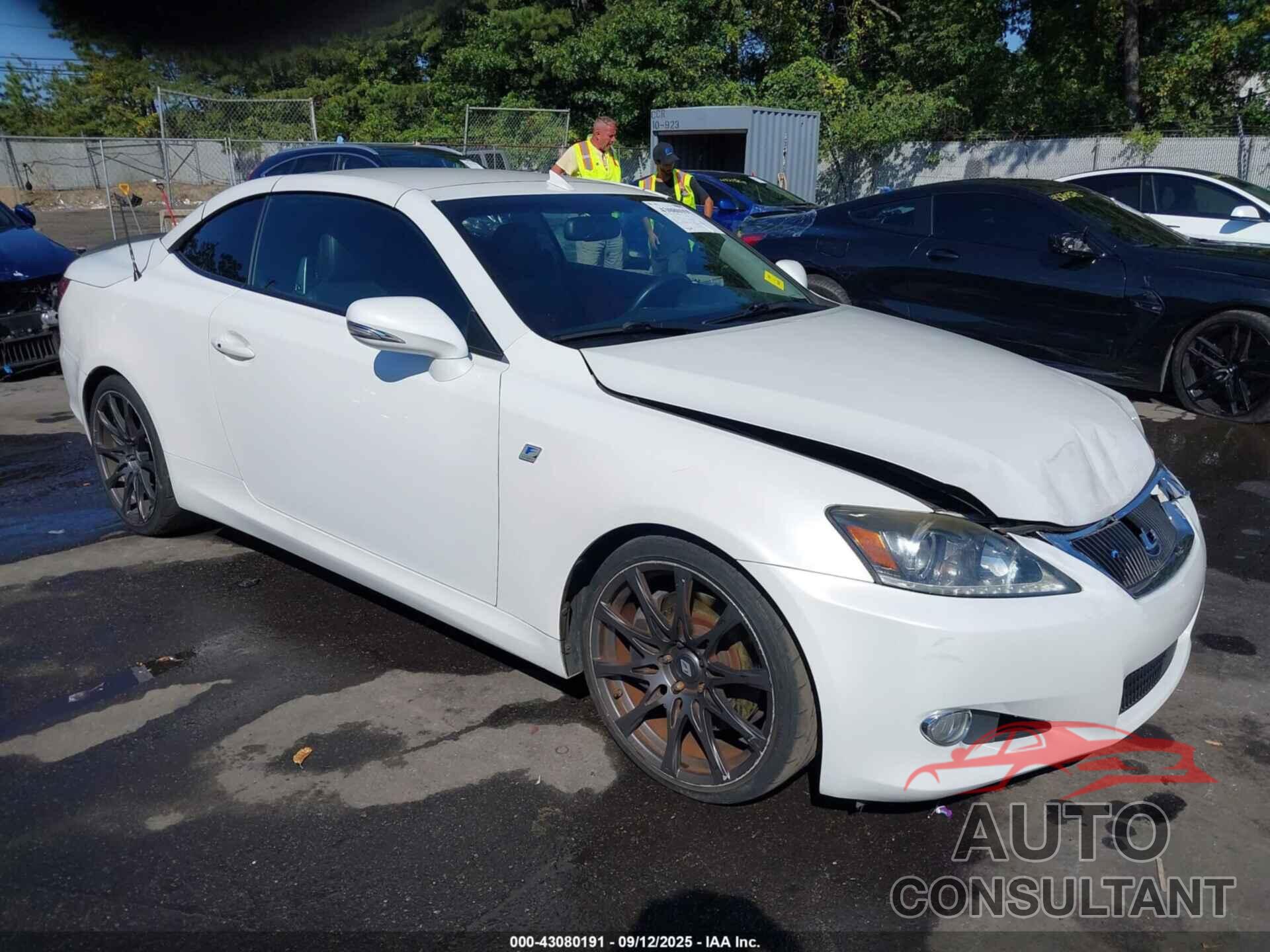 LEXUS IS 350C 2011 - JTHFE2C2XB2506039