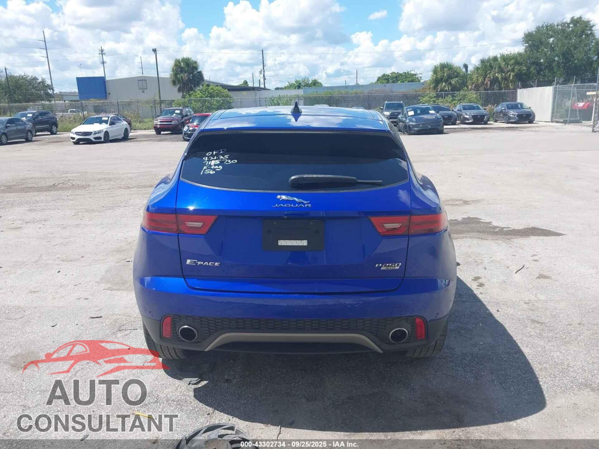JAGUAR E-PACE 2020 - SADFK2FX8L1001906
