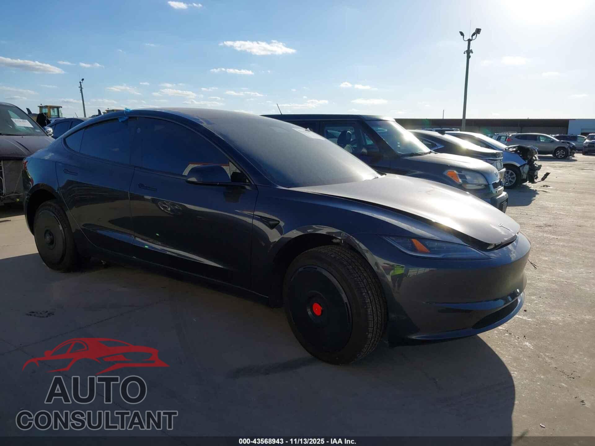TESLA MODEL 3 2025 - 5YJ3E1EA8SF047657