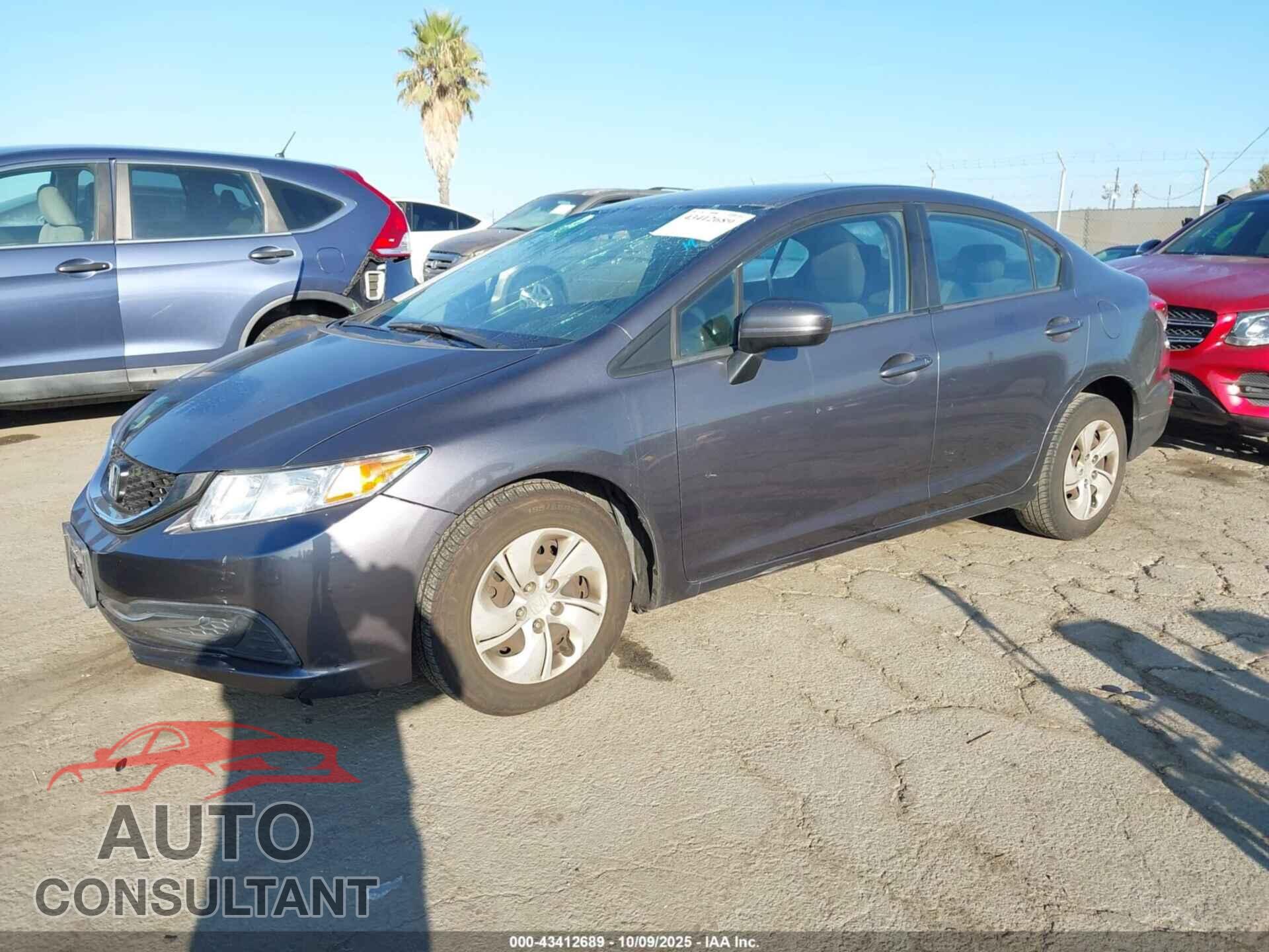HONDA CIVIC 2014 - 19XFB2F52EE266380