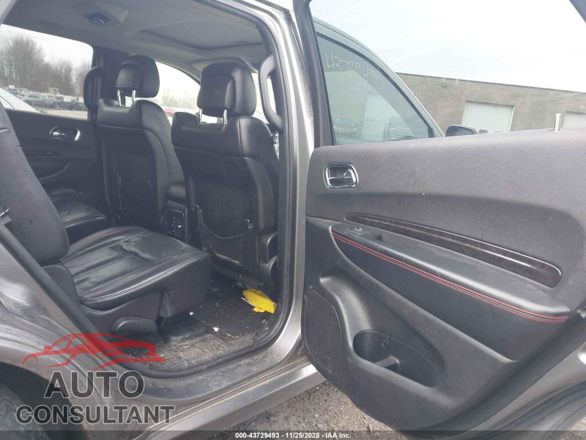 DODGE DURANGO 2012 - 1C4SDHCT7CC362086