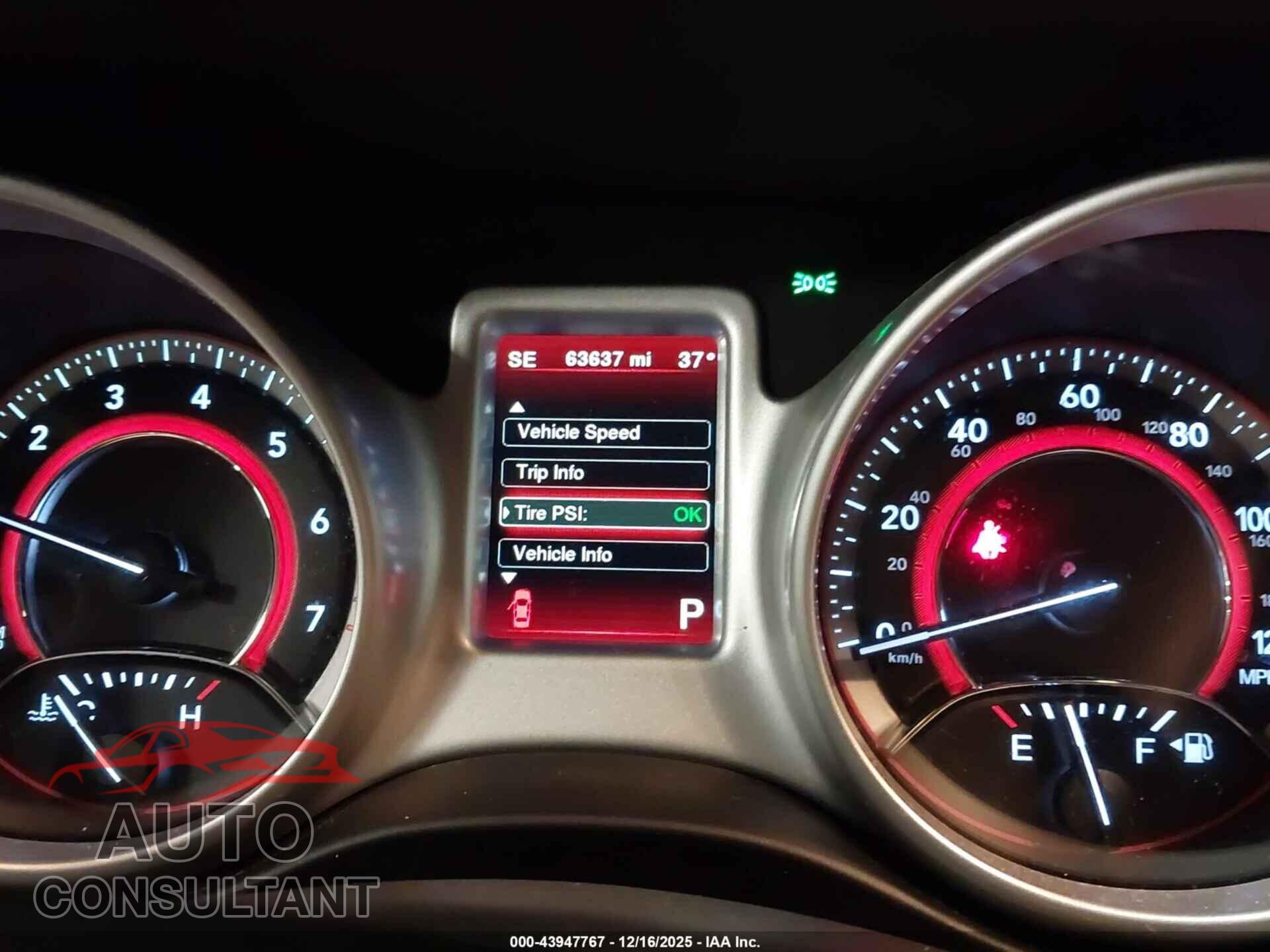 DODGE JOURNEY 2017 - 3C4PDCAB8HT602633