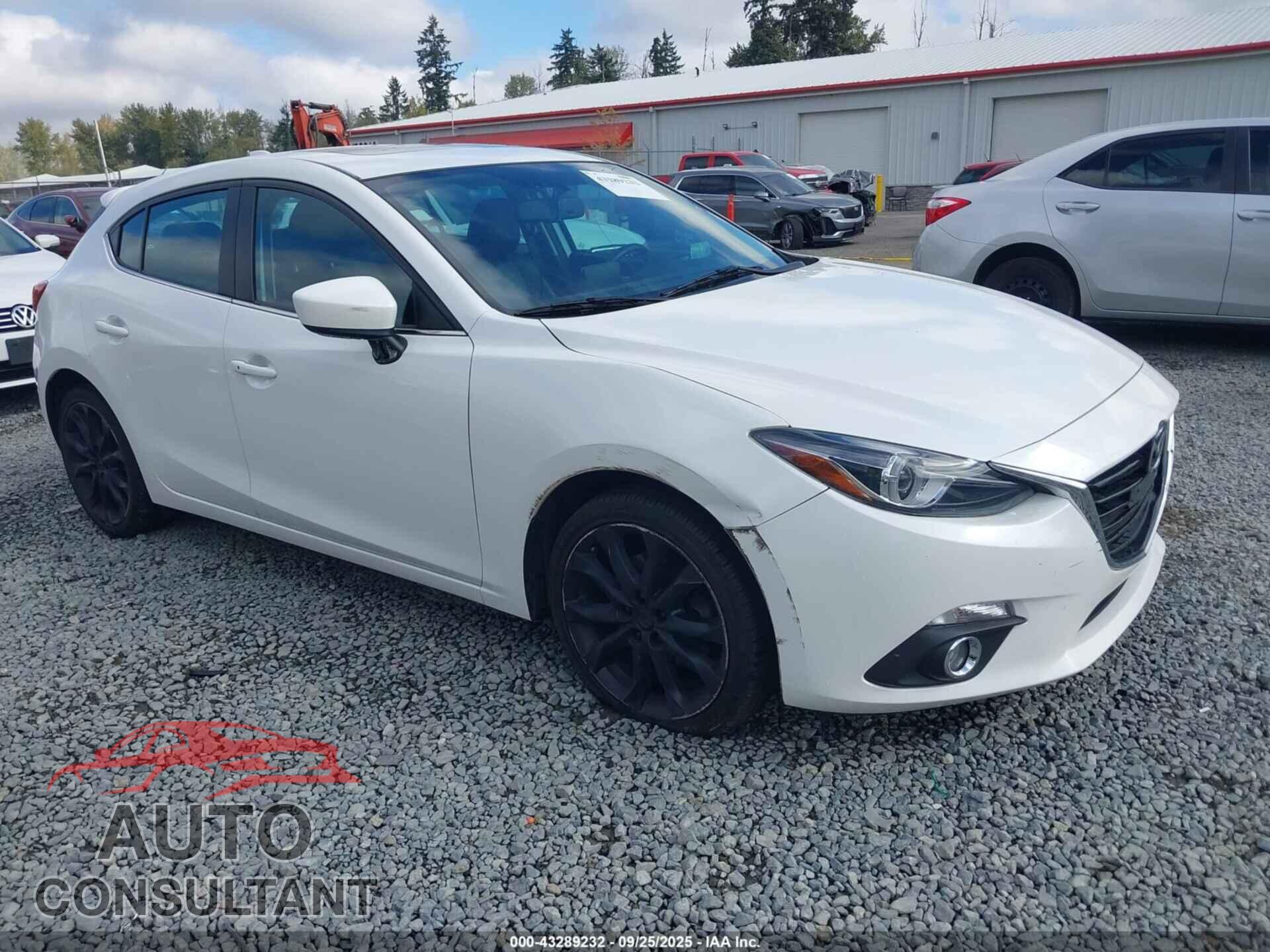 MAZDA MAZDA3 2014 - JM1BM1M34E1103382