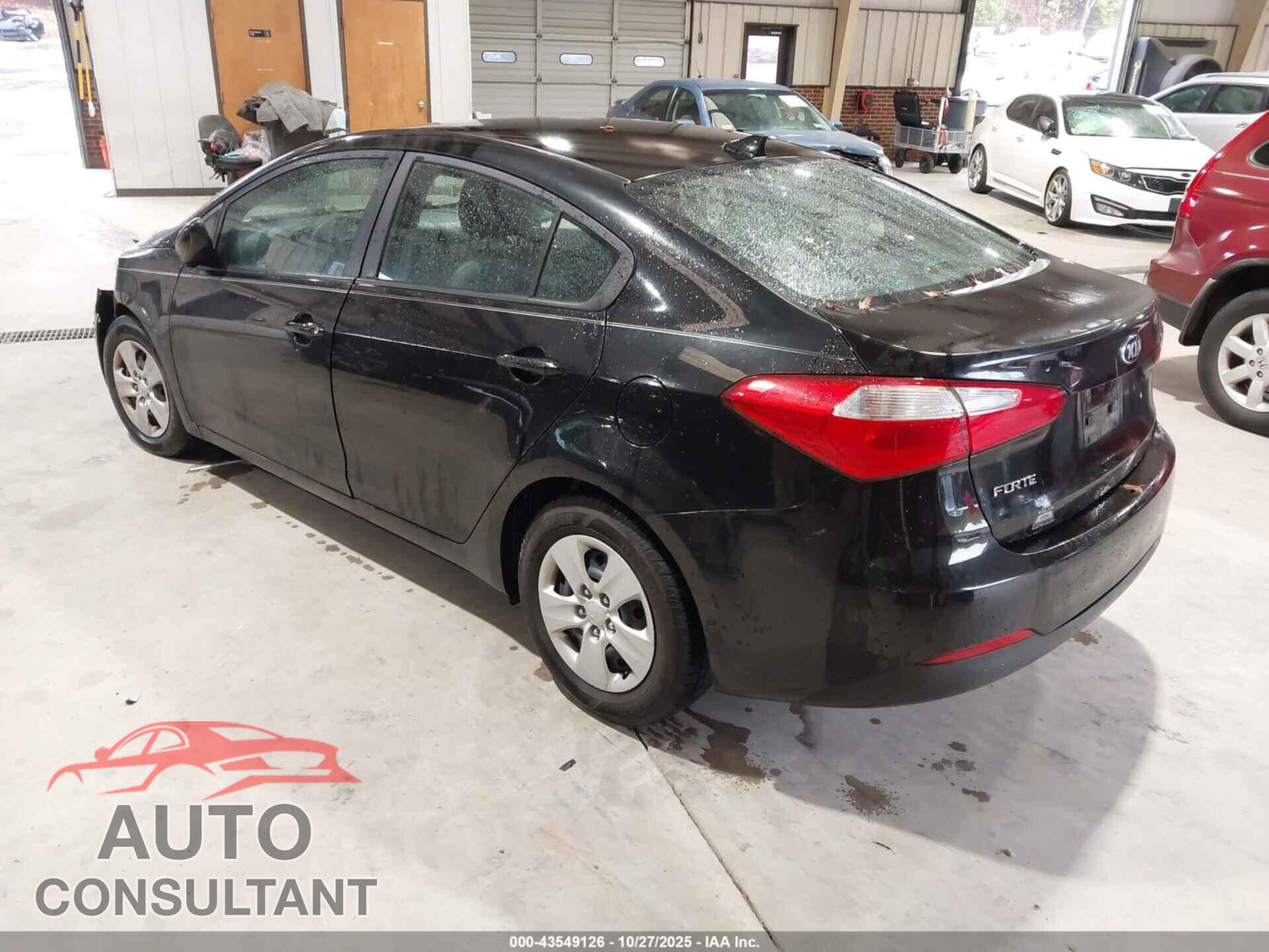 KIA FORTE 2015 - KNAFK4A68F5390188
