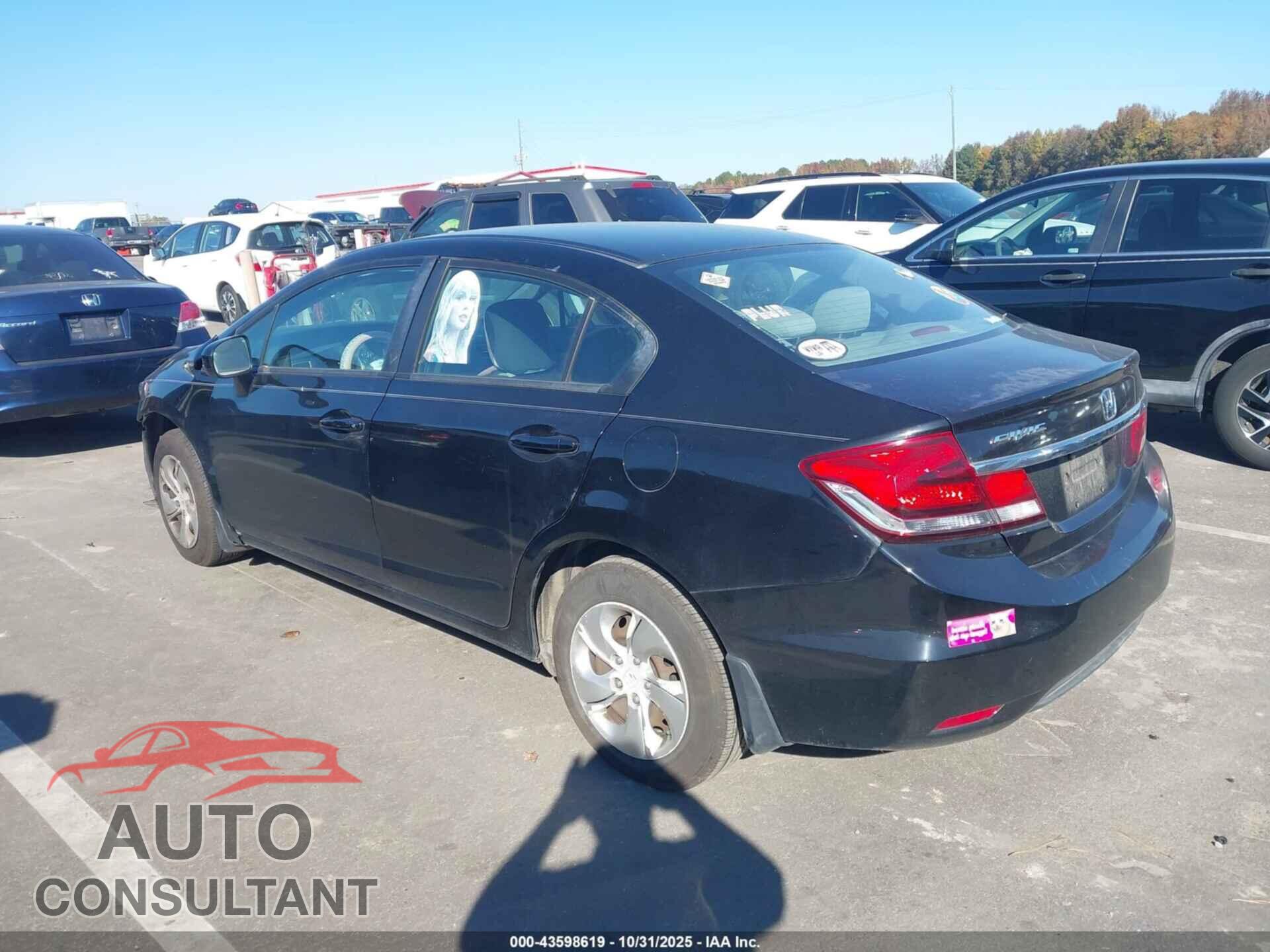HONDA CIVIC 2014 - 2HGFB2F59EH525937