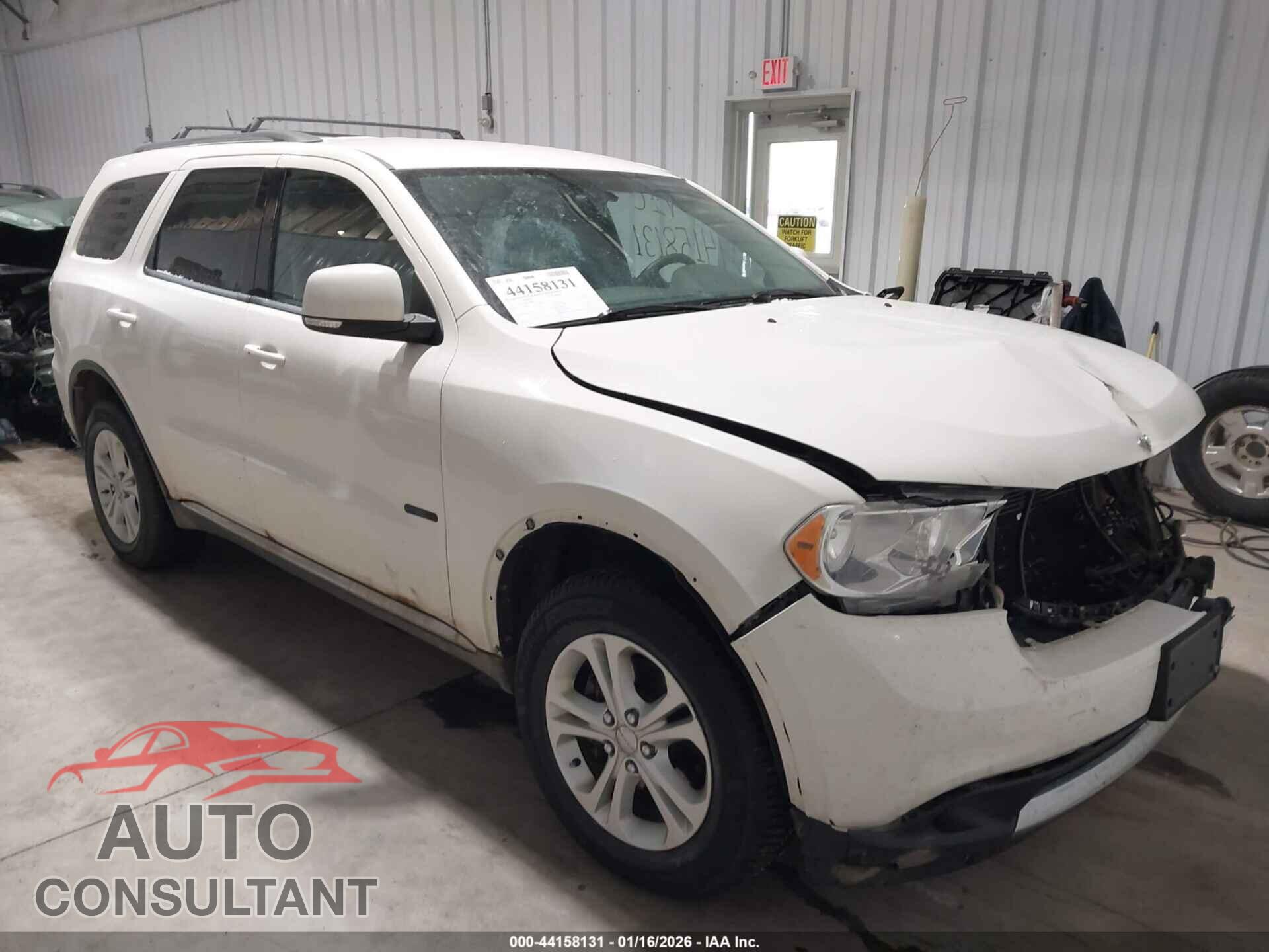 DODGE DURANGO 2012 - 1C4RDJDG8CC308593