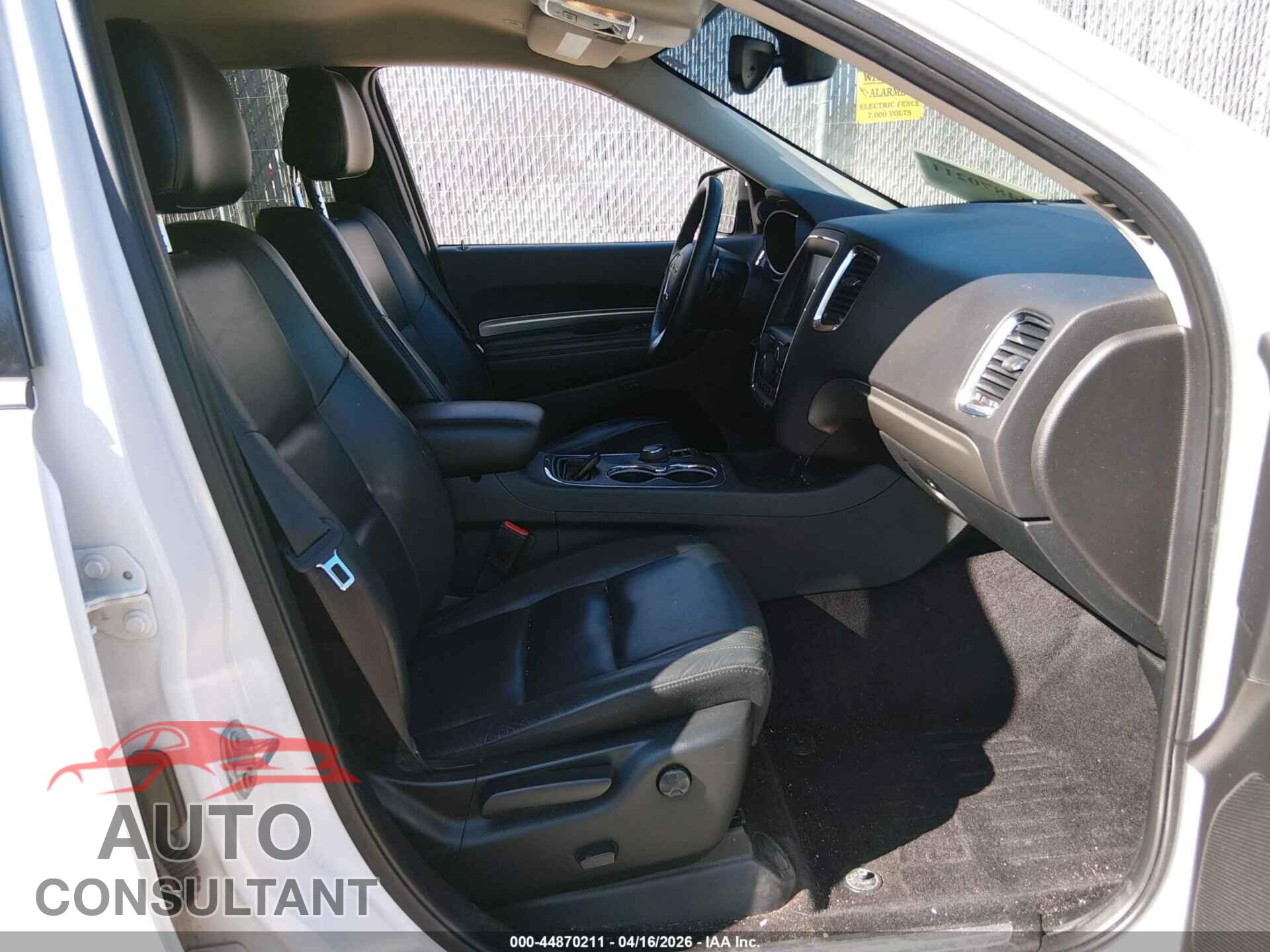 DODGE DURANGO 2017 - 1C4RDJDG9HC908045