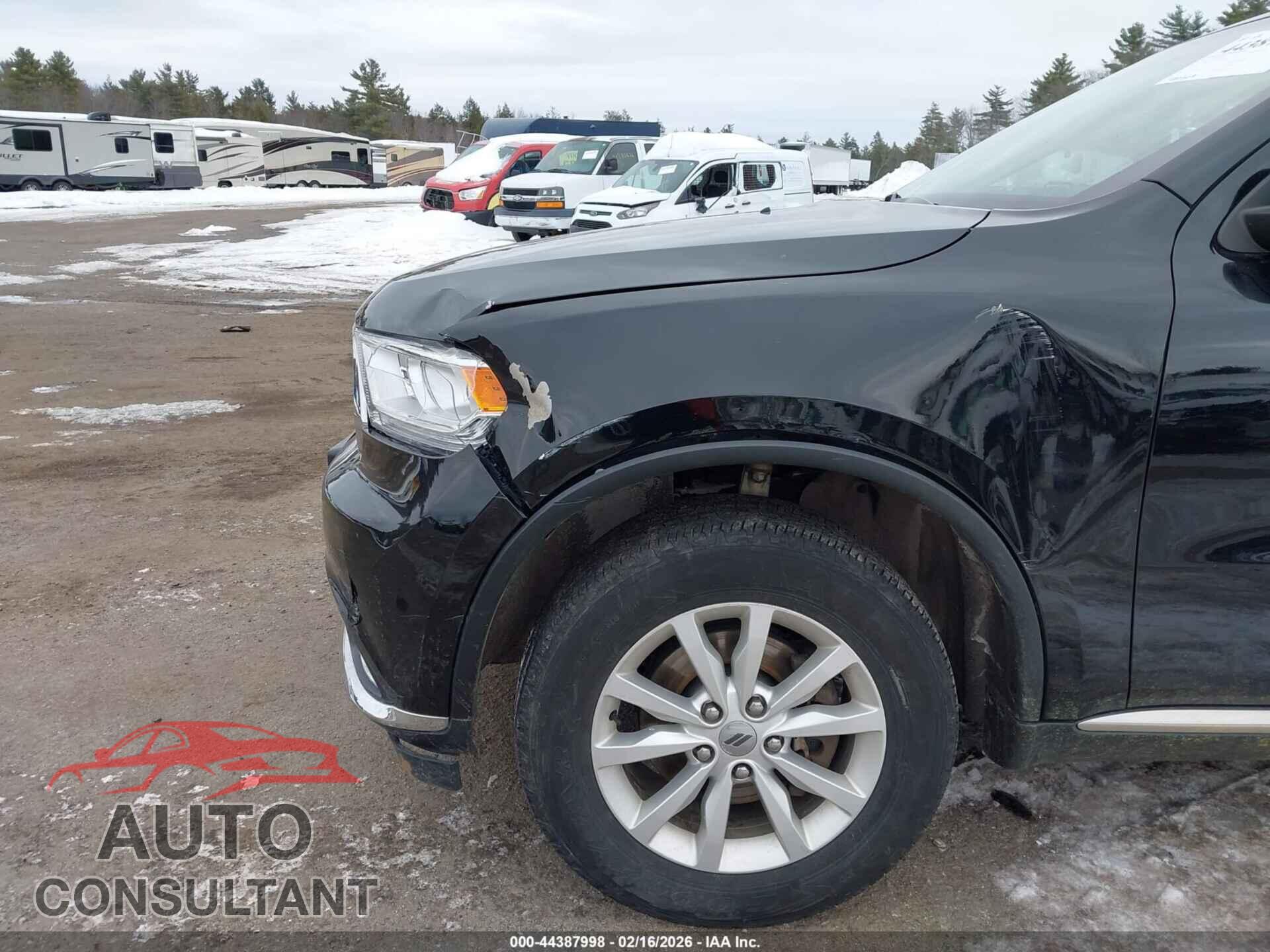 DODGE DURANGO 2019 - 1C4RDJAG2KC848573