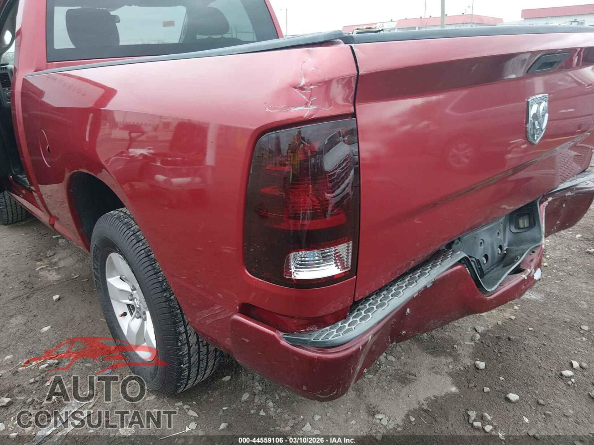 DODGE RAM 1500 2010 - 3D7JB1EK2AG148247
