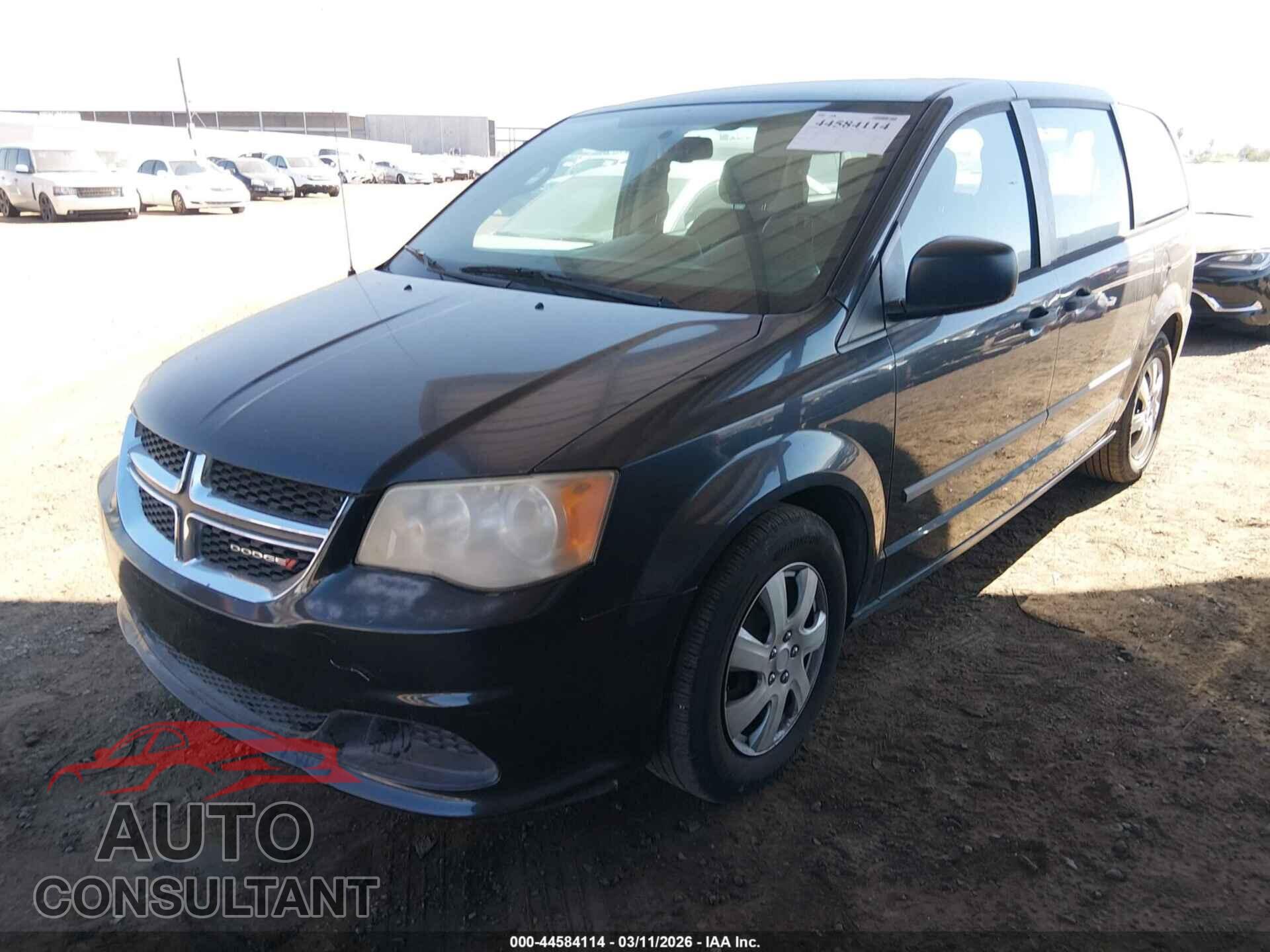 DODGE GRAND CARAVAN 2014 - 2C4RDGBG2ER250920