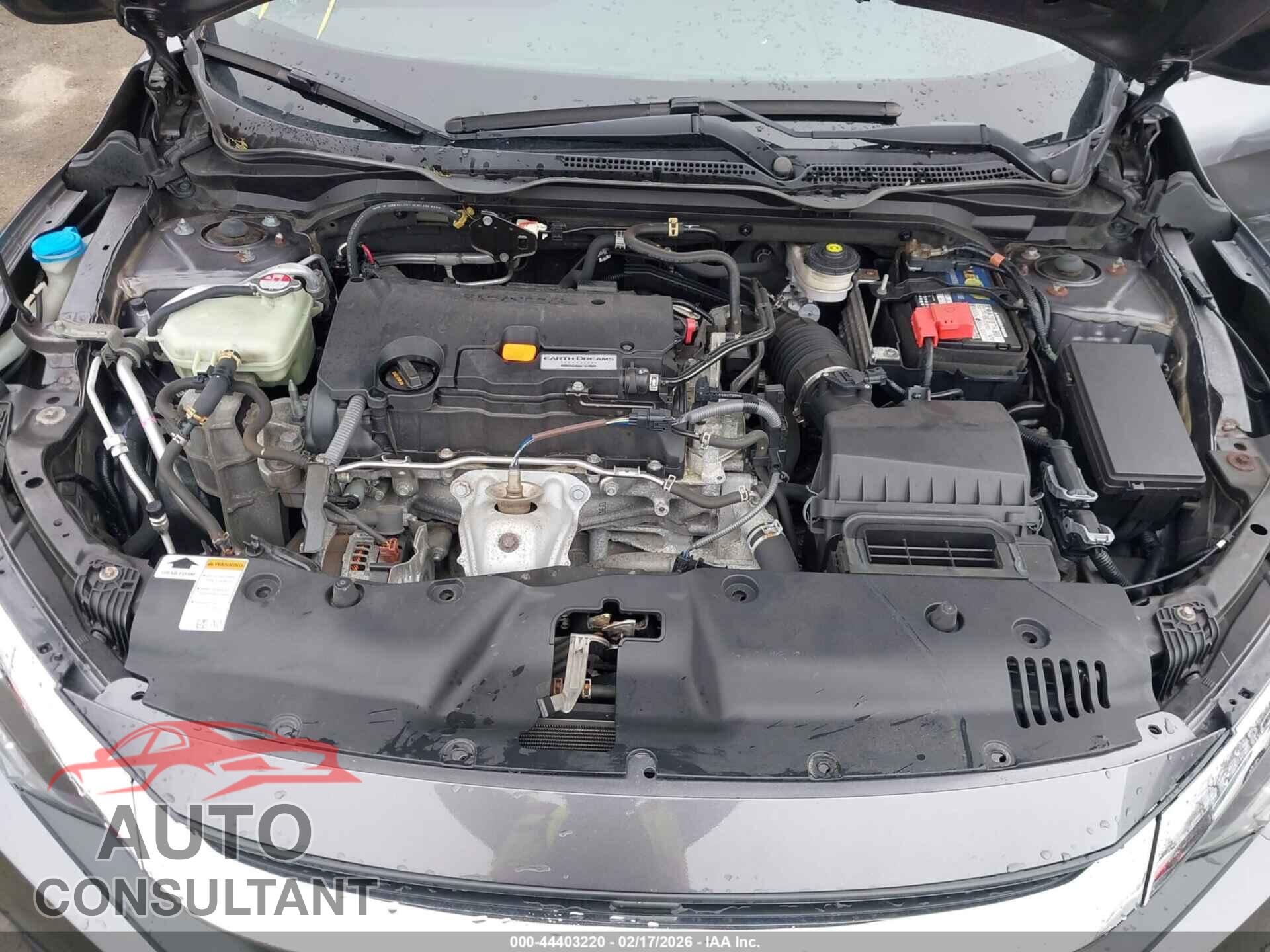 HONDA CIVIC 2017 - 19XFC2F78HE214948