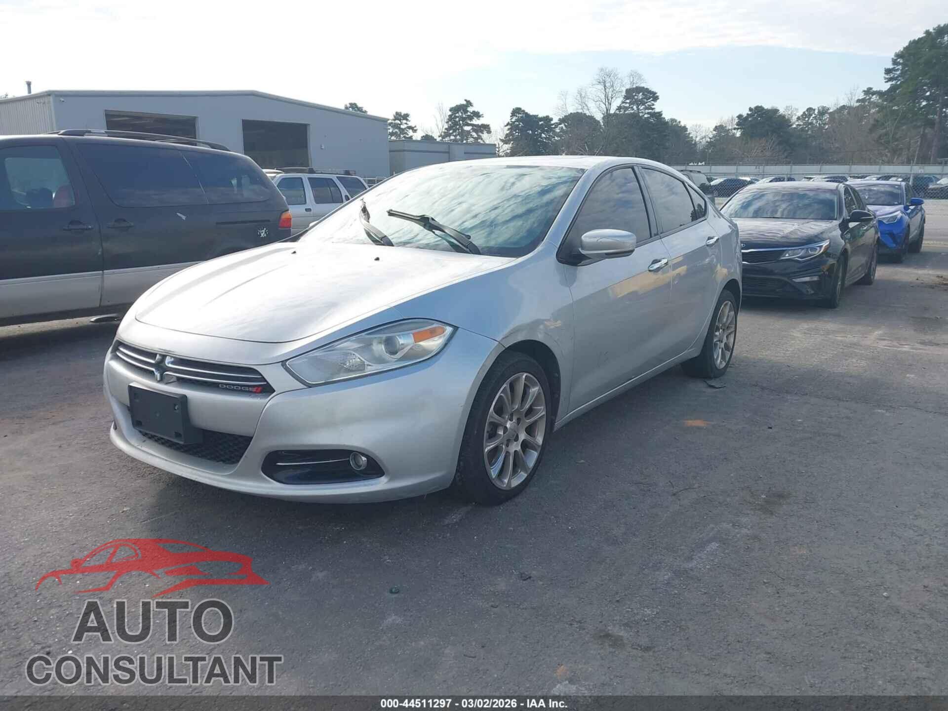 DODGE DART 2013 - 1C3CDFCA4DD185021