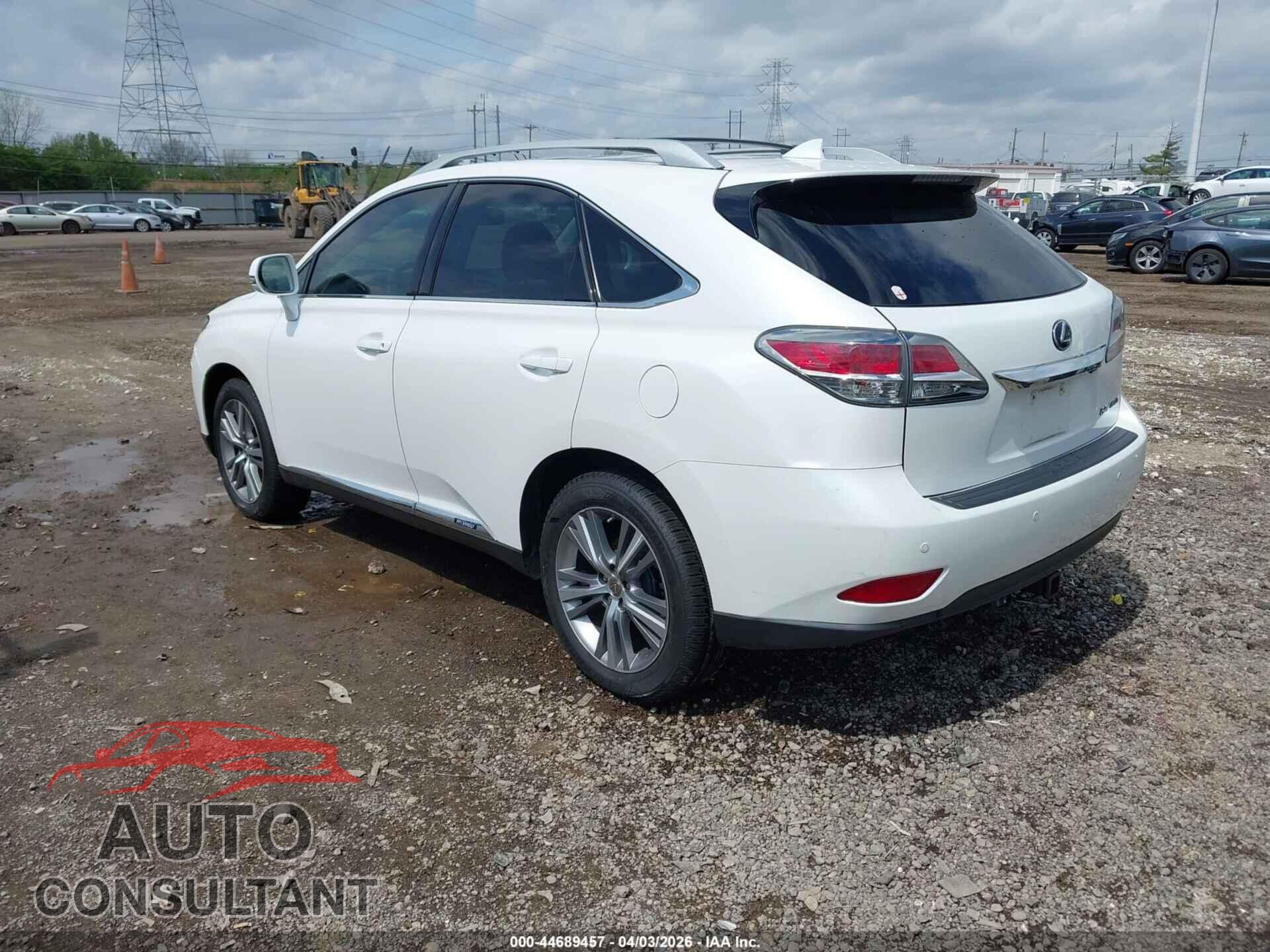LEXUS RX 450H 2015 - 2T2BC1BAXFC009231