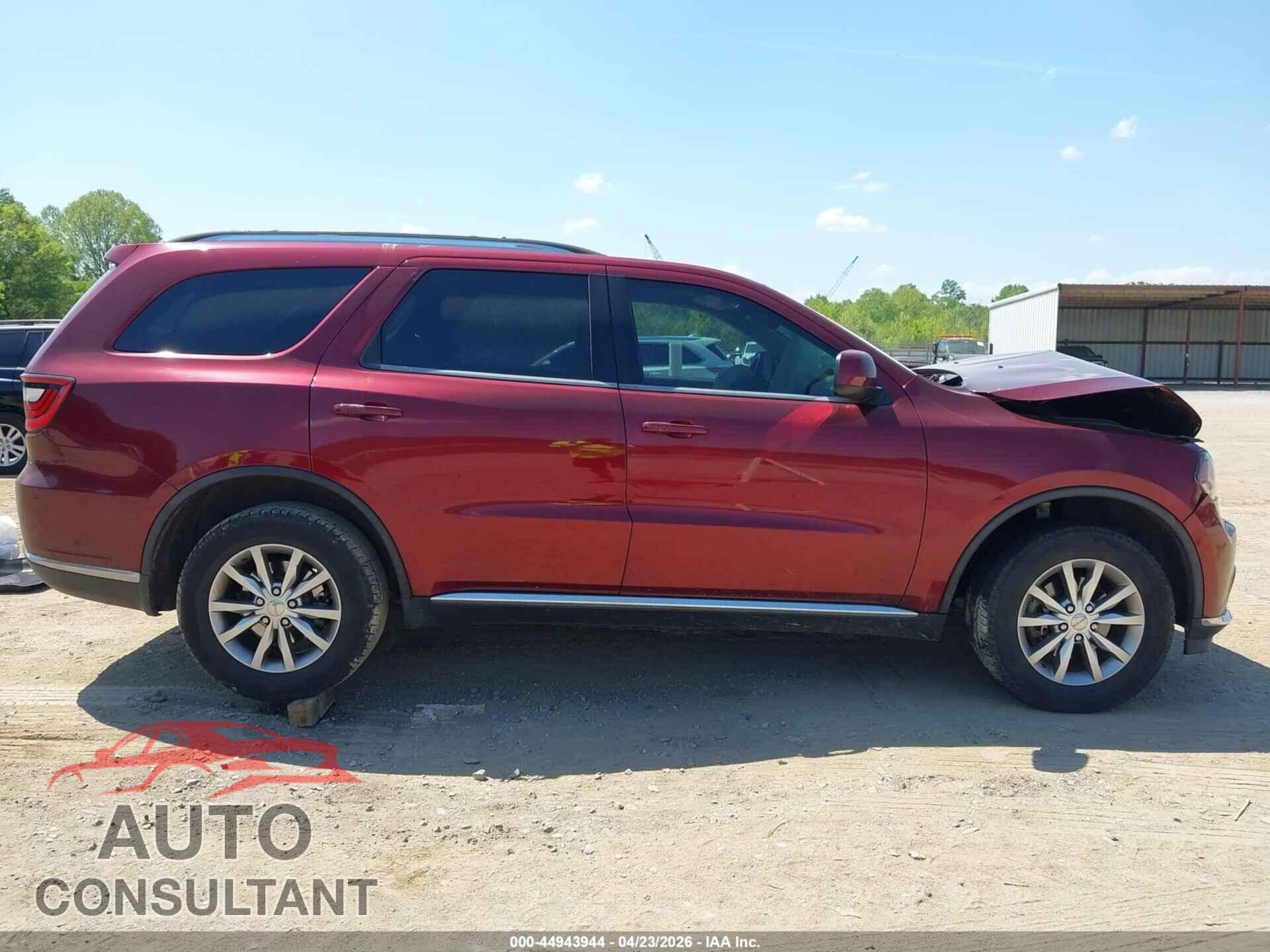 DODGE DURANGO 2017 - 1C4RDJAG1HC759764