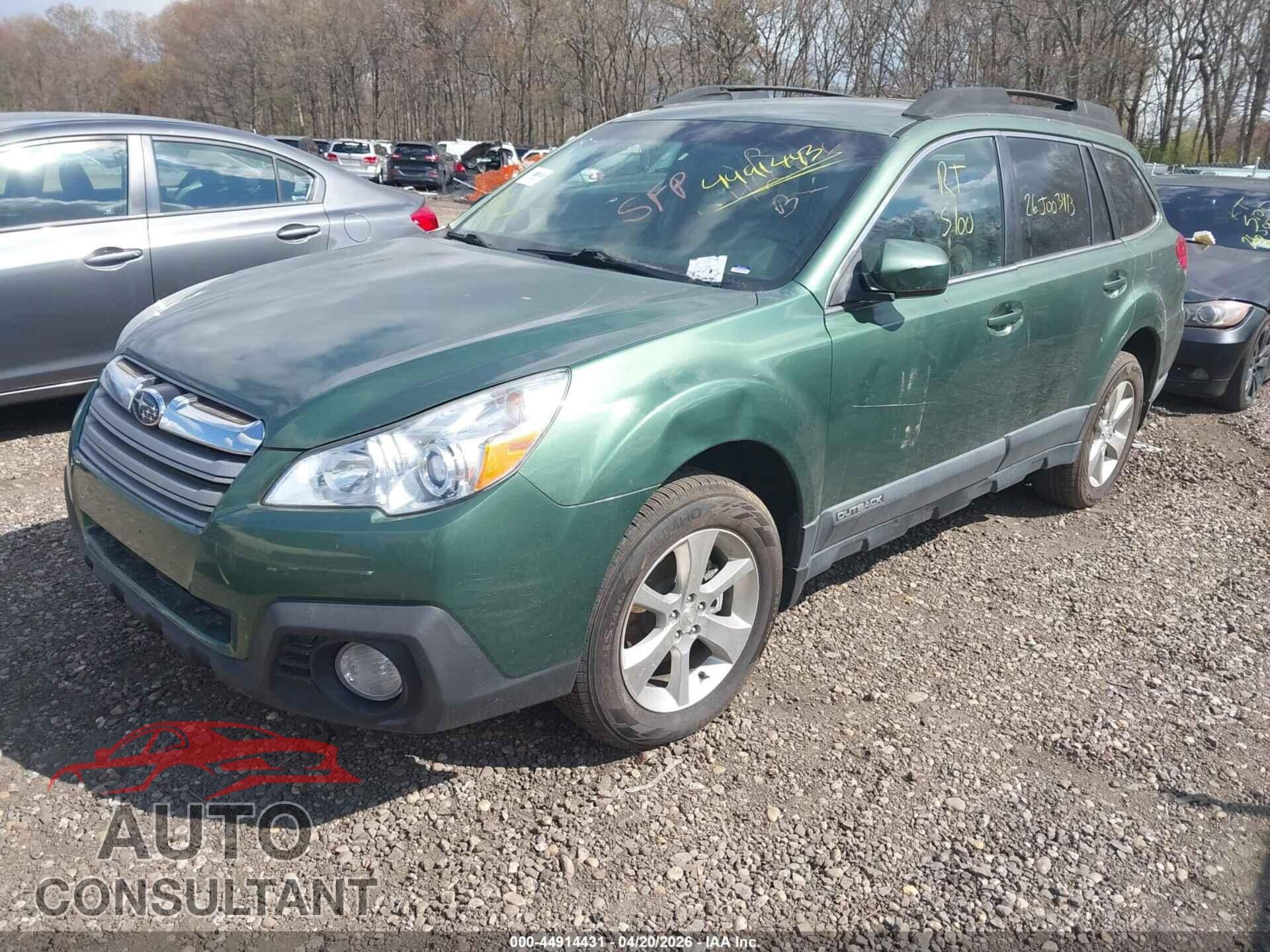 SUBARU OUTBACK 2013 - 4S4BRBKC8D3320572
