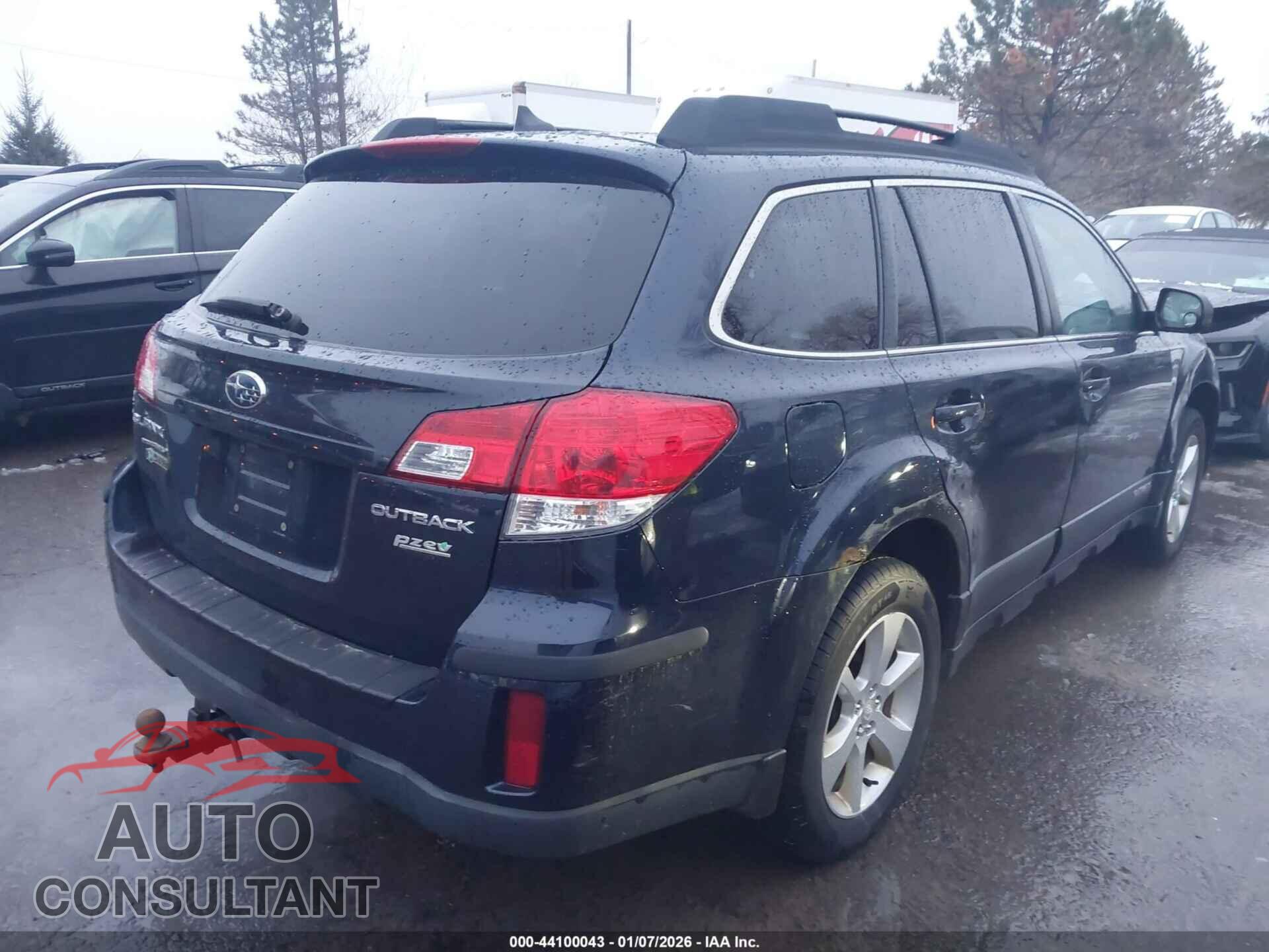 SUBARU OUTBACK 2014 - 4S4BRBDC4E3207779