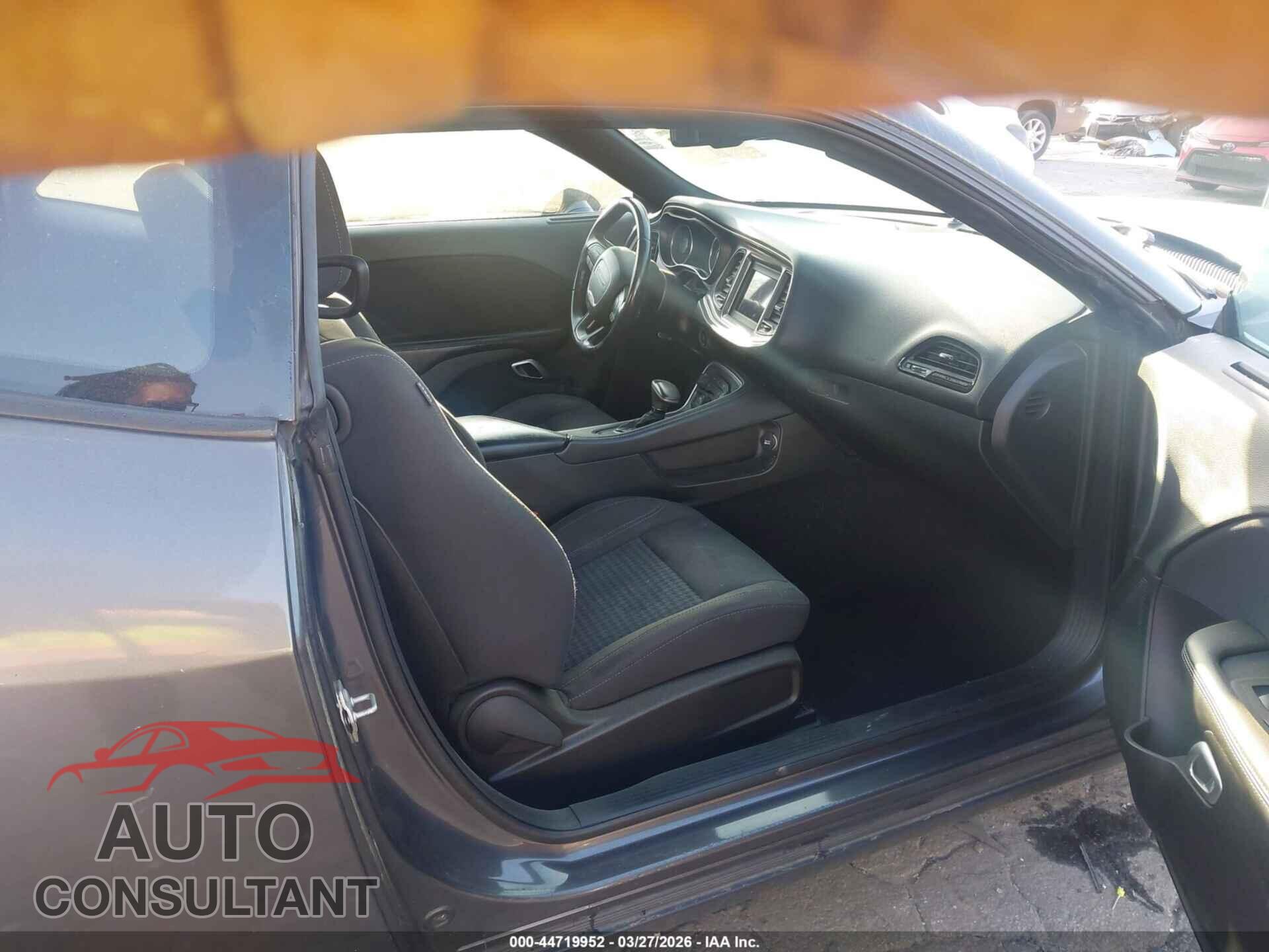 DODGE CHALLENGER 2019 - 2C3CDZAG2KH674011