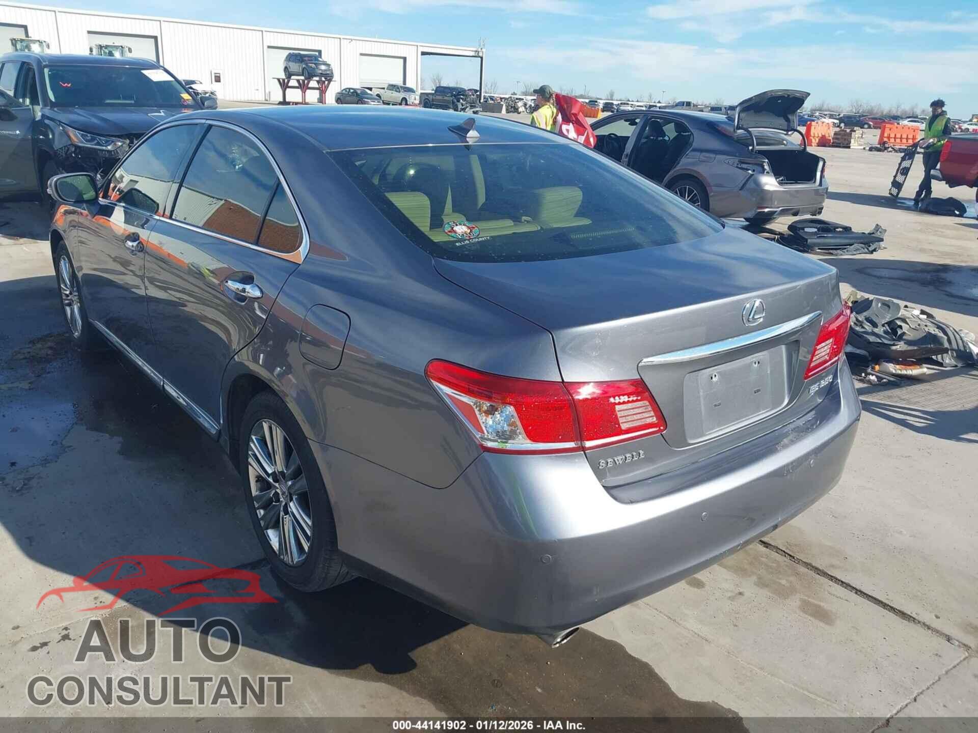 LEXUS ES 350 2012 - JTHBK1EG7C2507614
