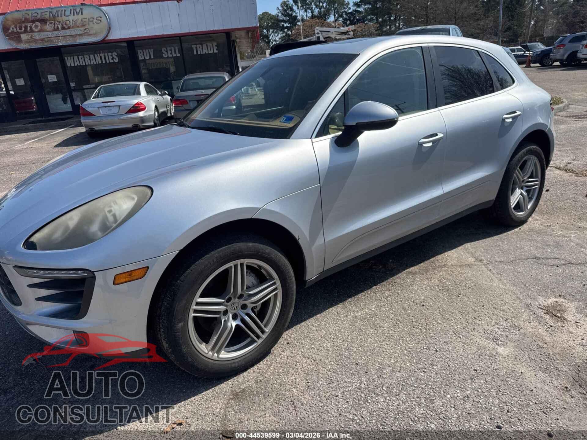 PORSCHE MACAN 2015 - WP1AB2A59FLB54832