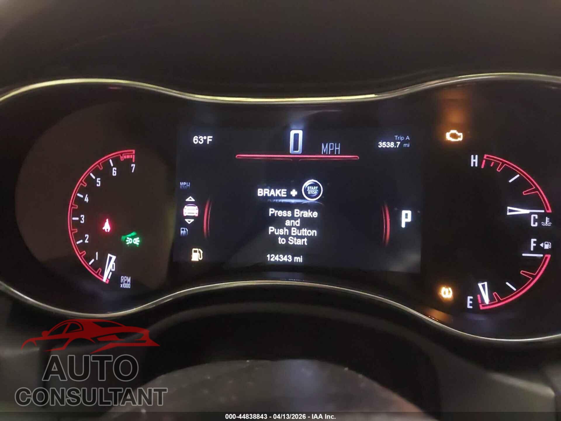 DODGE DURANGO 2014 - 1C4RDJAG5EC971076