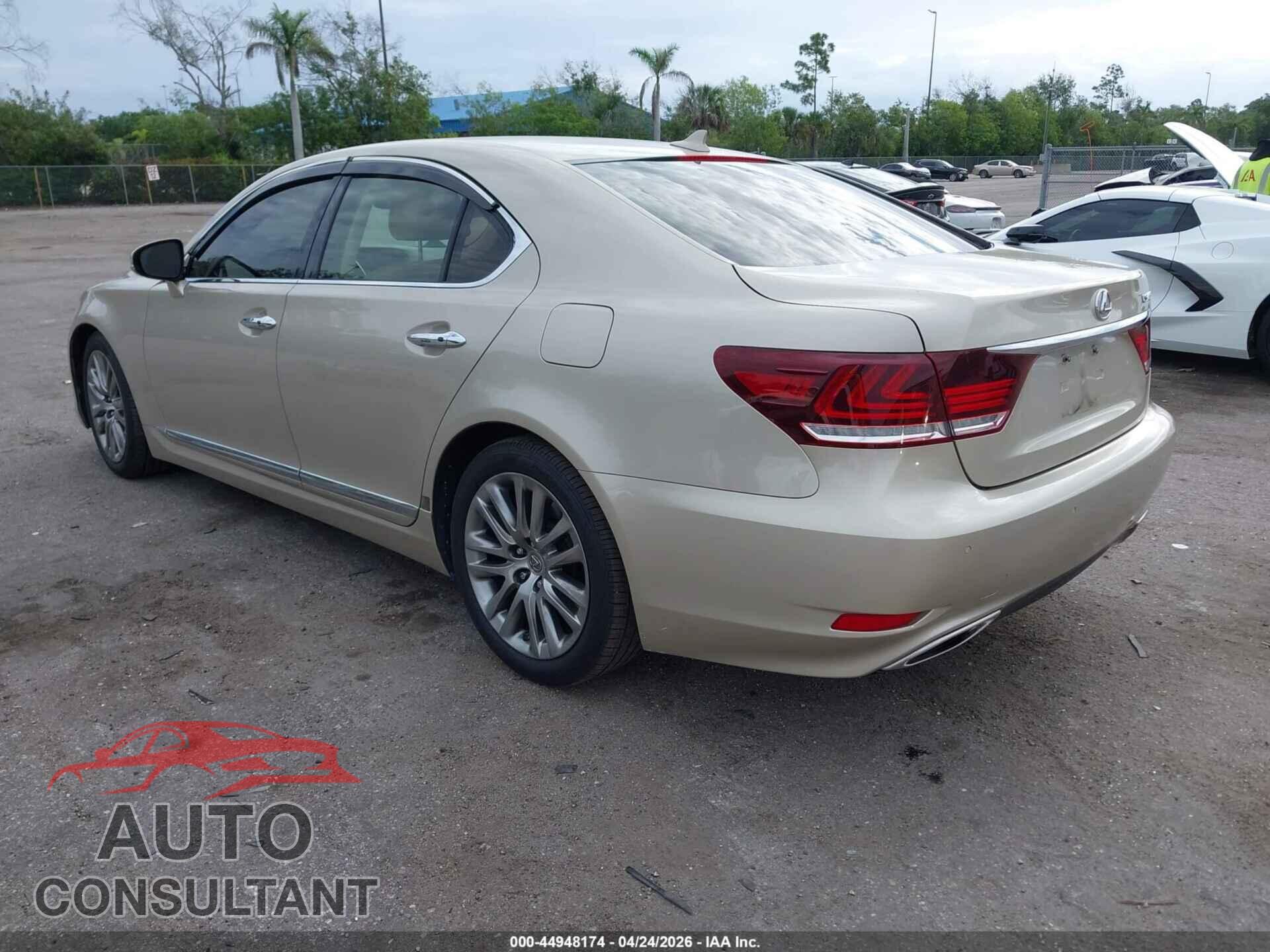 LEXUS LS 460 2013 - JTHBL5EF8D5121957