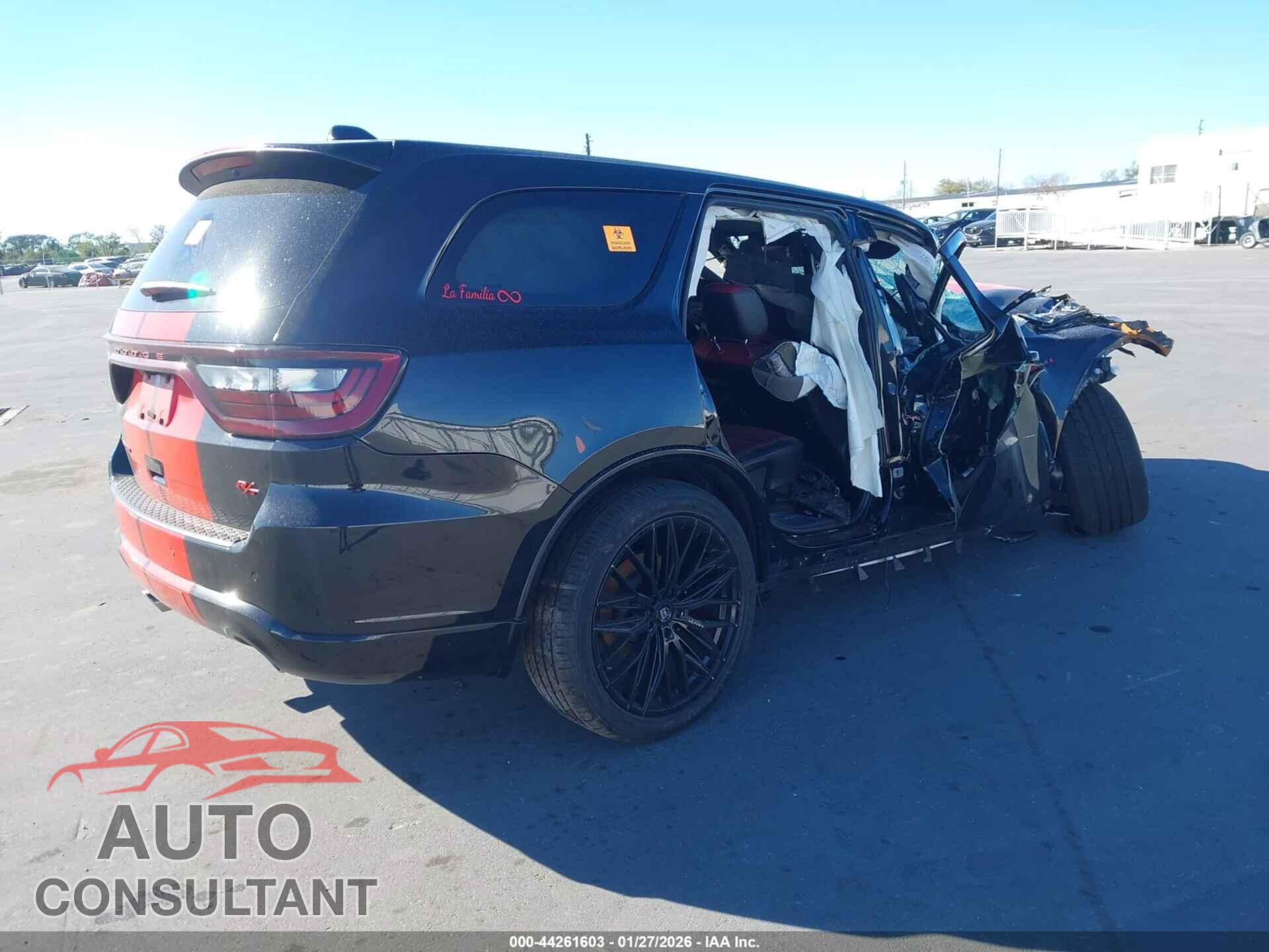 DODGE DURANGO 2021 - 1C4SDHCT1MC799275