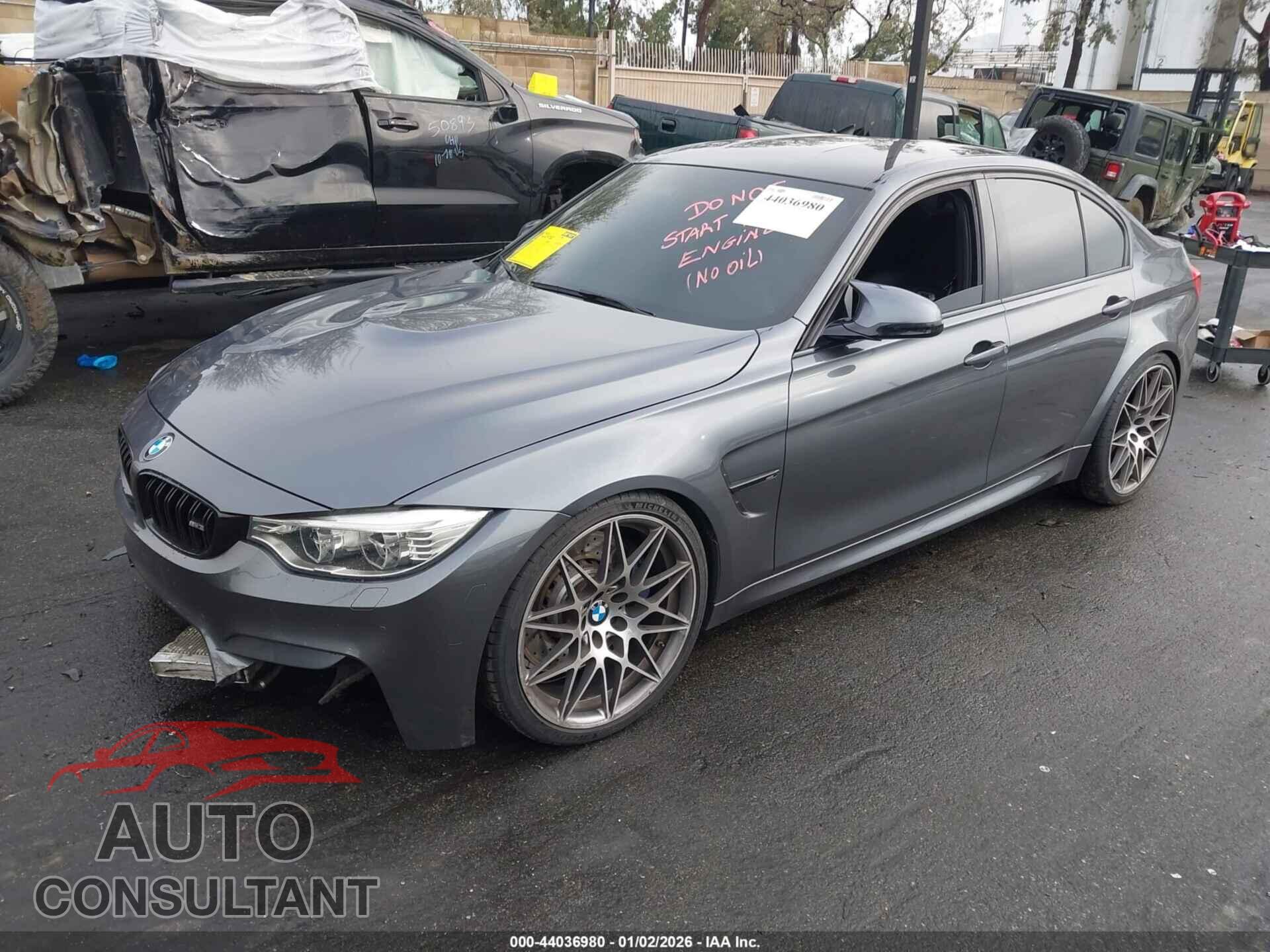 BMW M3 2016 - WBS8M9C56G5E68505