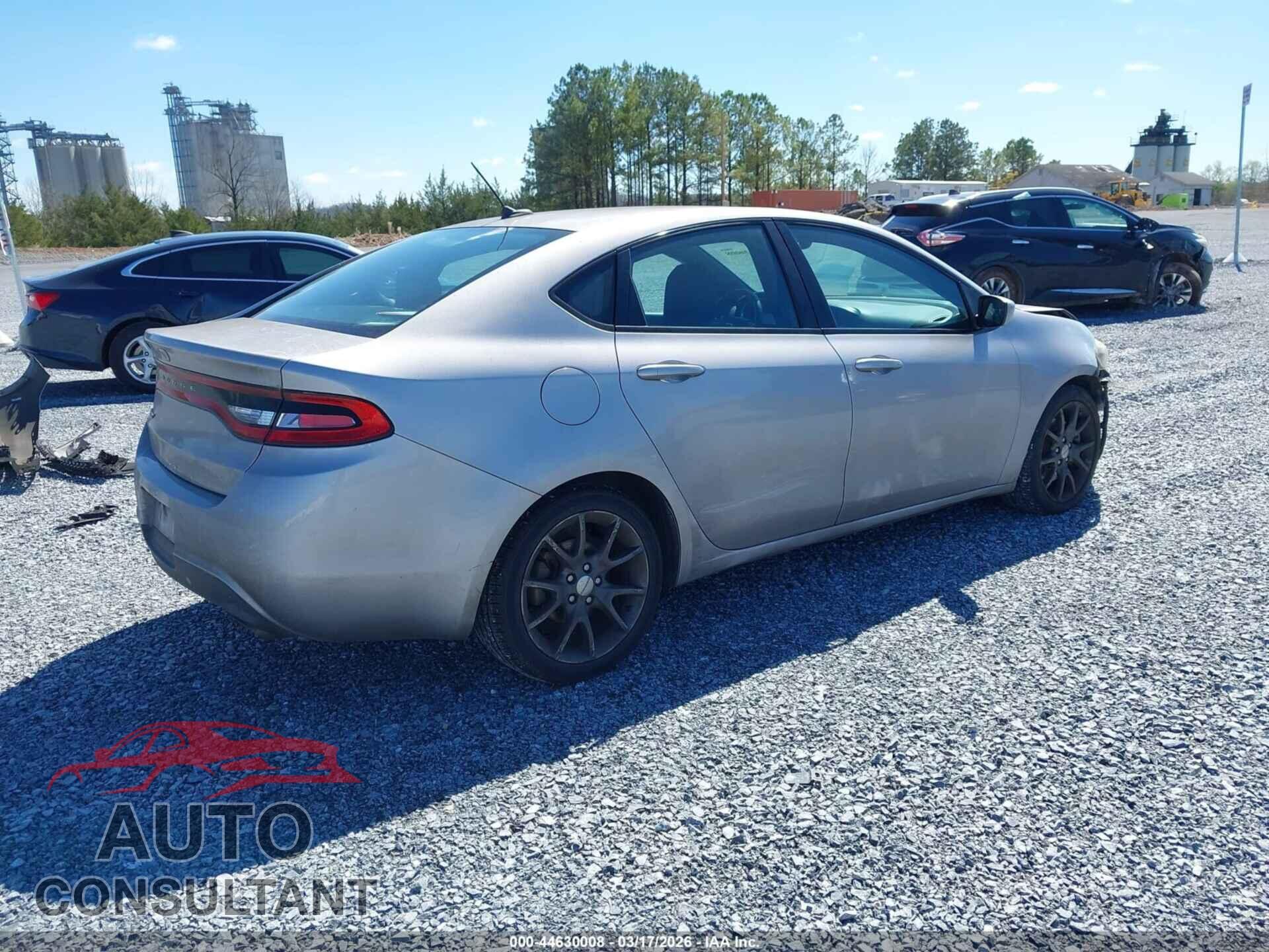DODGE DART 2015 - 1C3CDFBB9FD268151