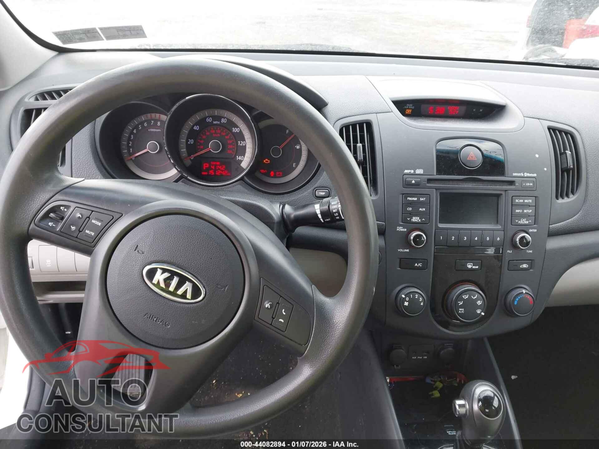 KIA FORTE 2013 - KNAFT4A29D5662724