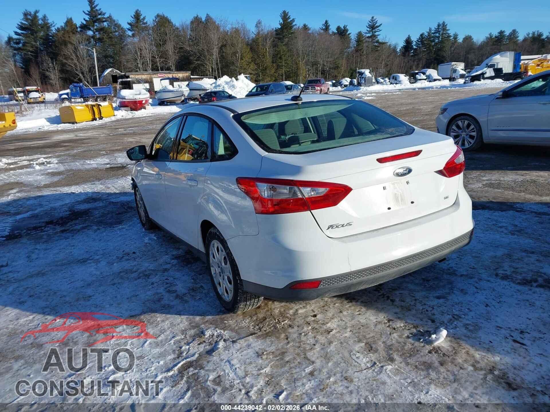 FORD FOCUS 2012 - 1FAHP3F23CL209394