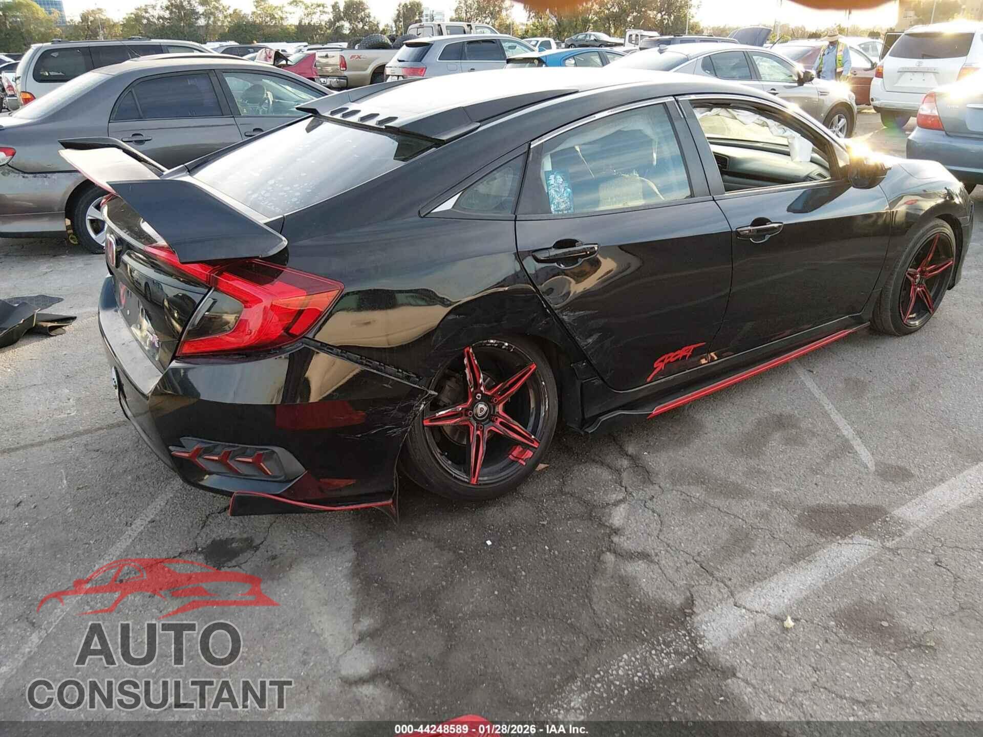 HONDA CIVIC 2017 - 19XFC2E53HE000157