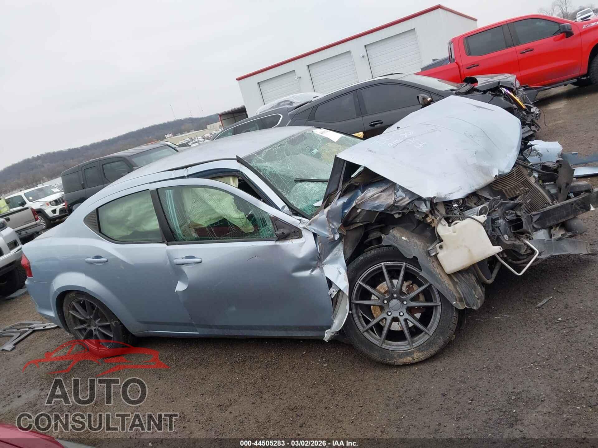 DODGE AVENGER 2013 - 1C3CDZAB6DN730823