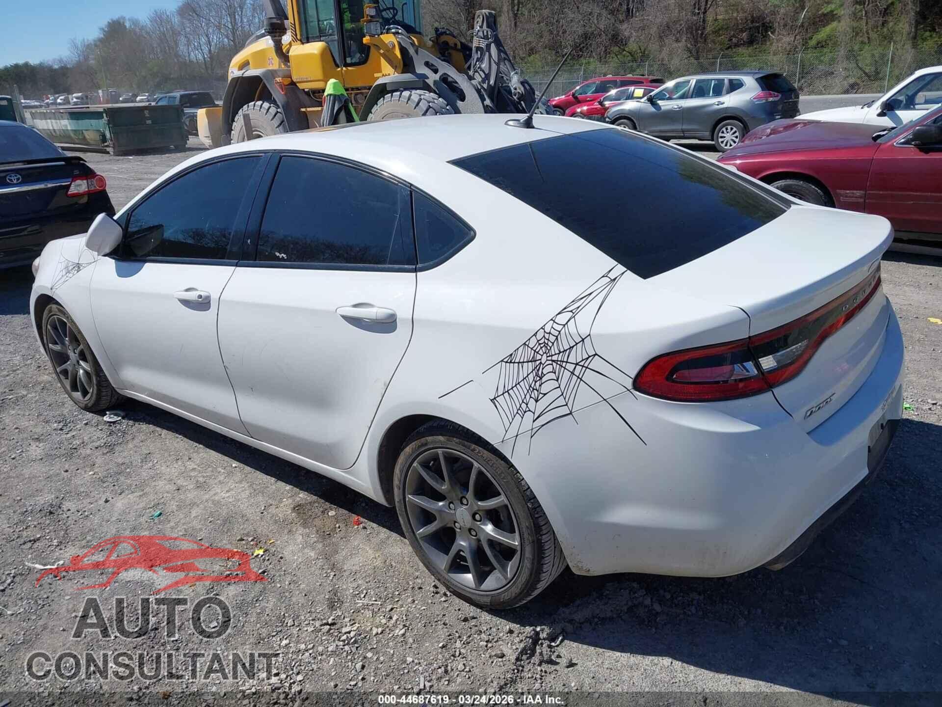 DODGE DART 2013 - 1C3CDFBAXDD343962