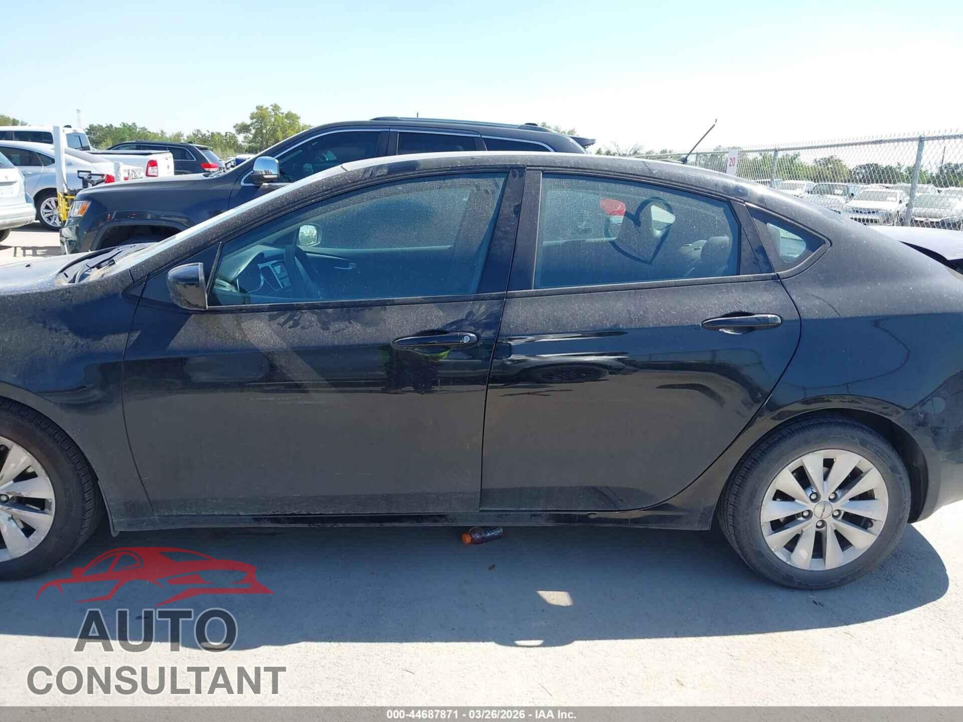 DODGE DART 2014 - 1C3CDFBB1ED851599