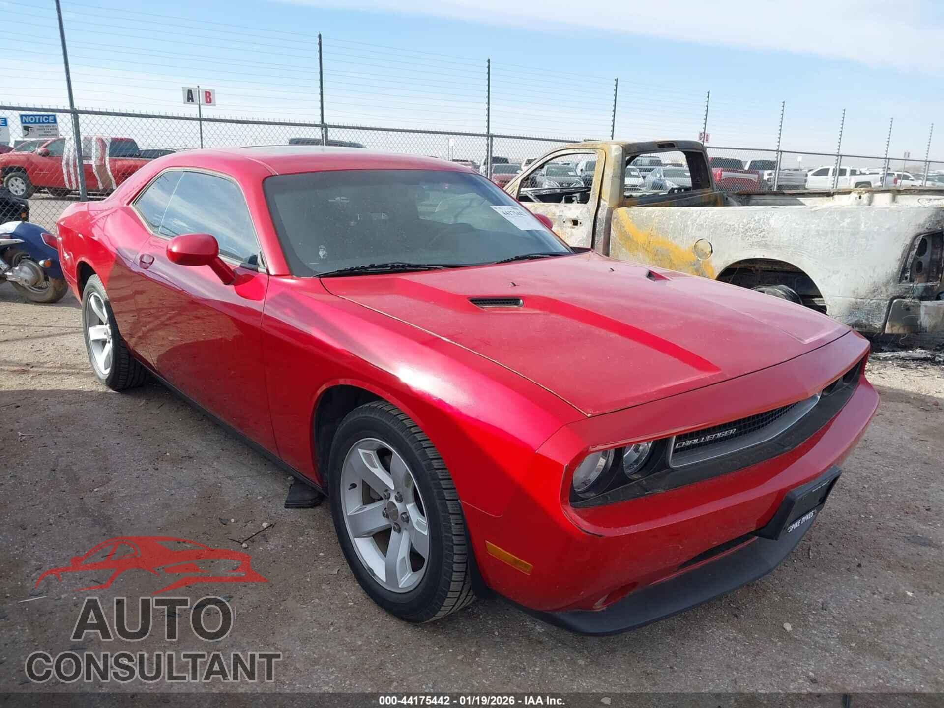 DODGE CHALLENGER 2012 - 2C3CDYAG0CH209965