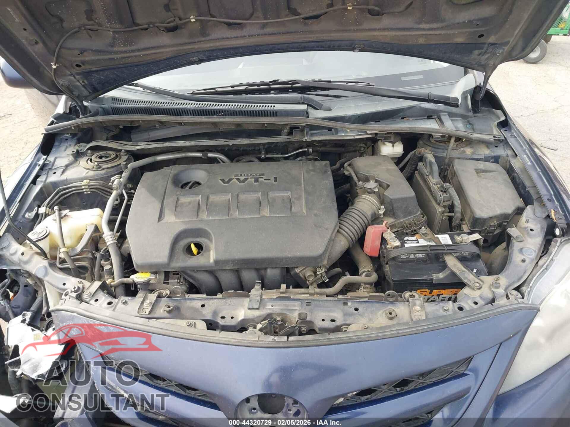 TOYOTA COROLLA 2011 - 2T1BU4EEXBC704689
